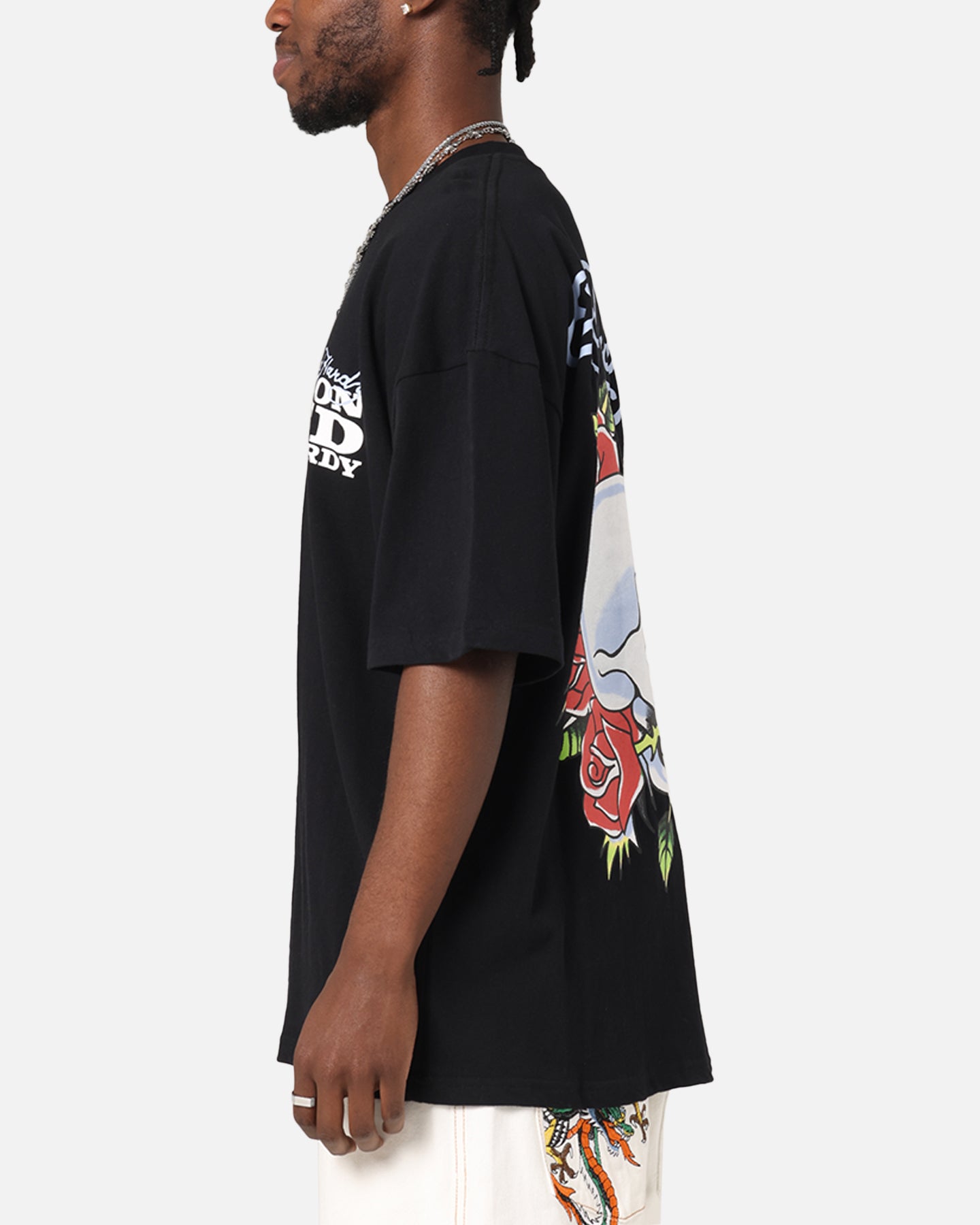 Ed Hardy Death & Bloom T-Shirt Black、mySite、zt4zffjzw