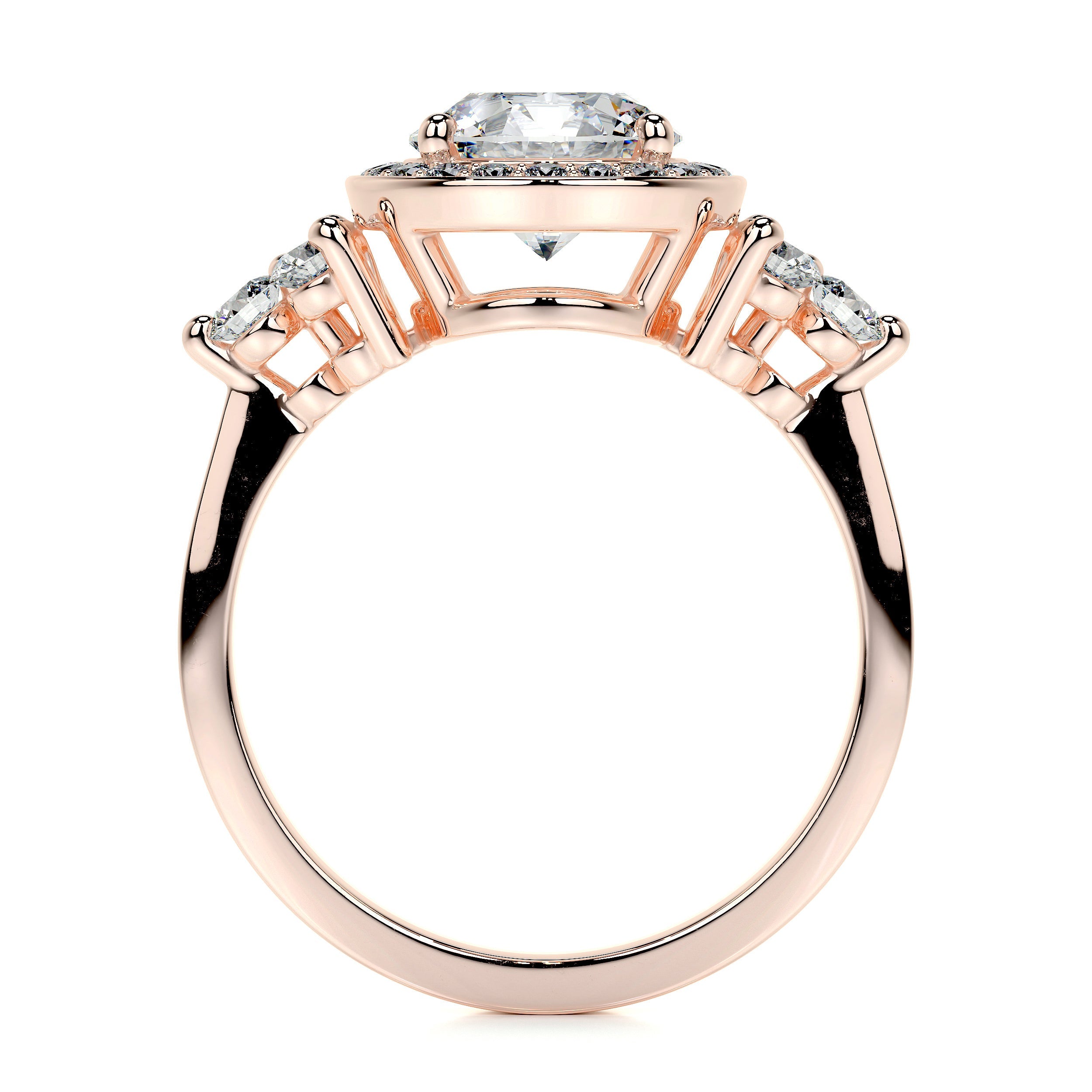 Ivy Vintage Lab Grown Diamond Ring -14K Rose Gold、mySite、hinf8tx79