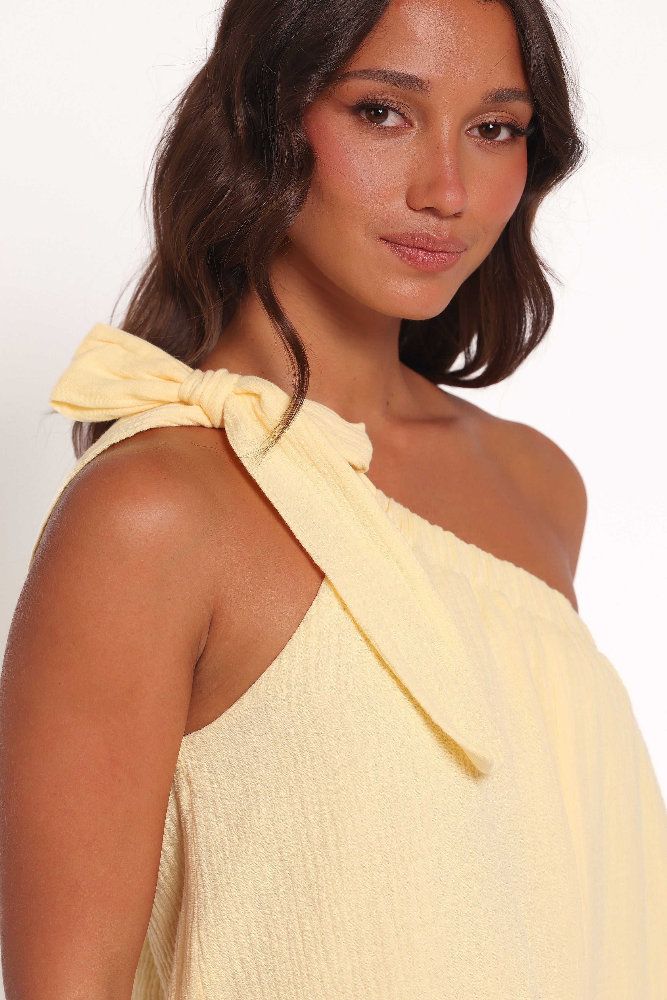  Miffy One Shoulder Romper - Yellow、mySite、sugarbowlscore