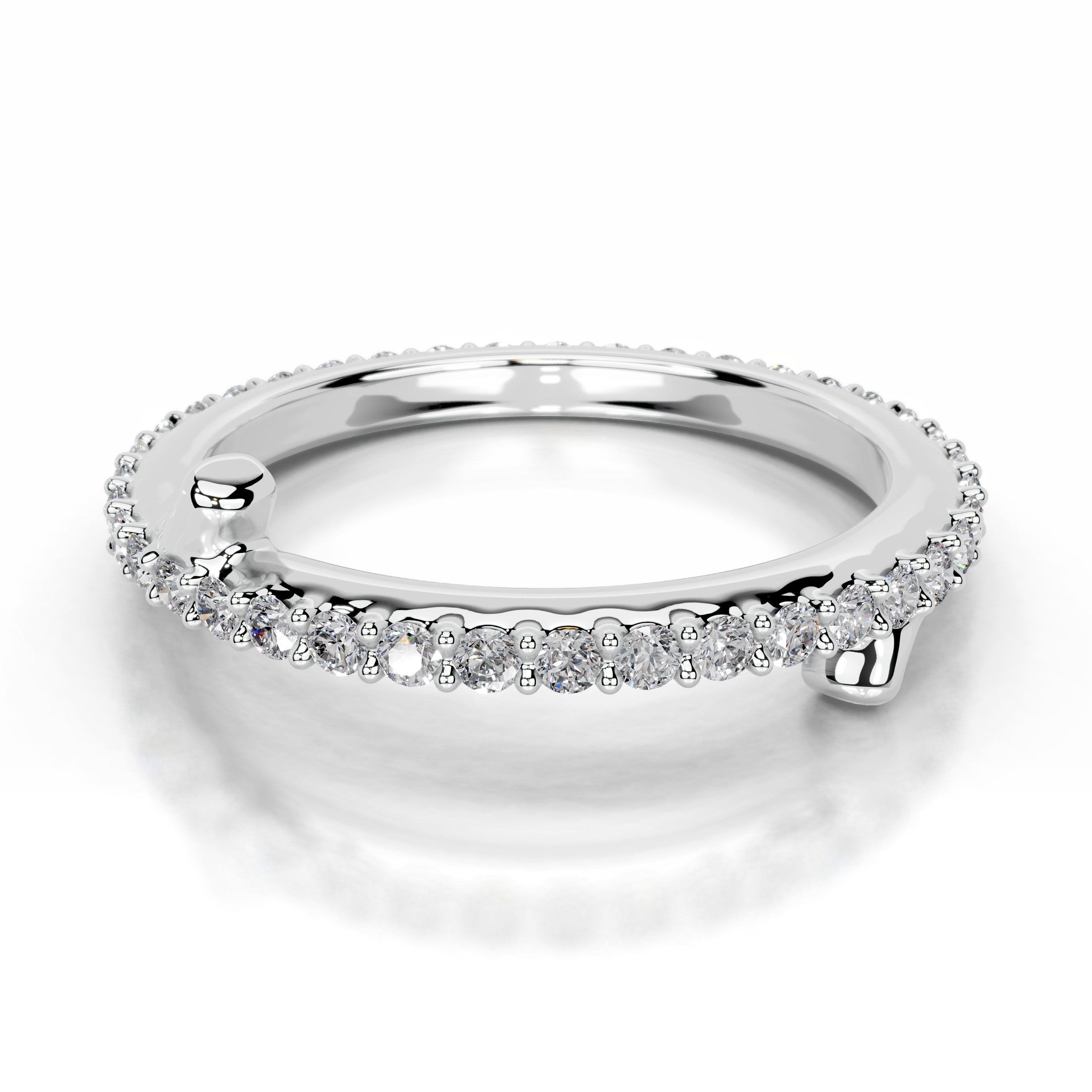 Eternal Love Lab Grown Diamond Wedding band - 18K White Gold、mySite、hinf8tx79