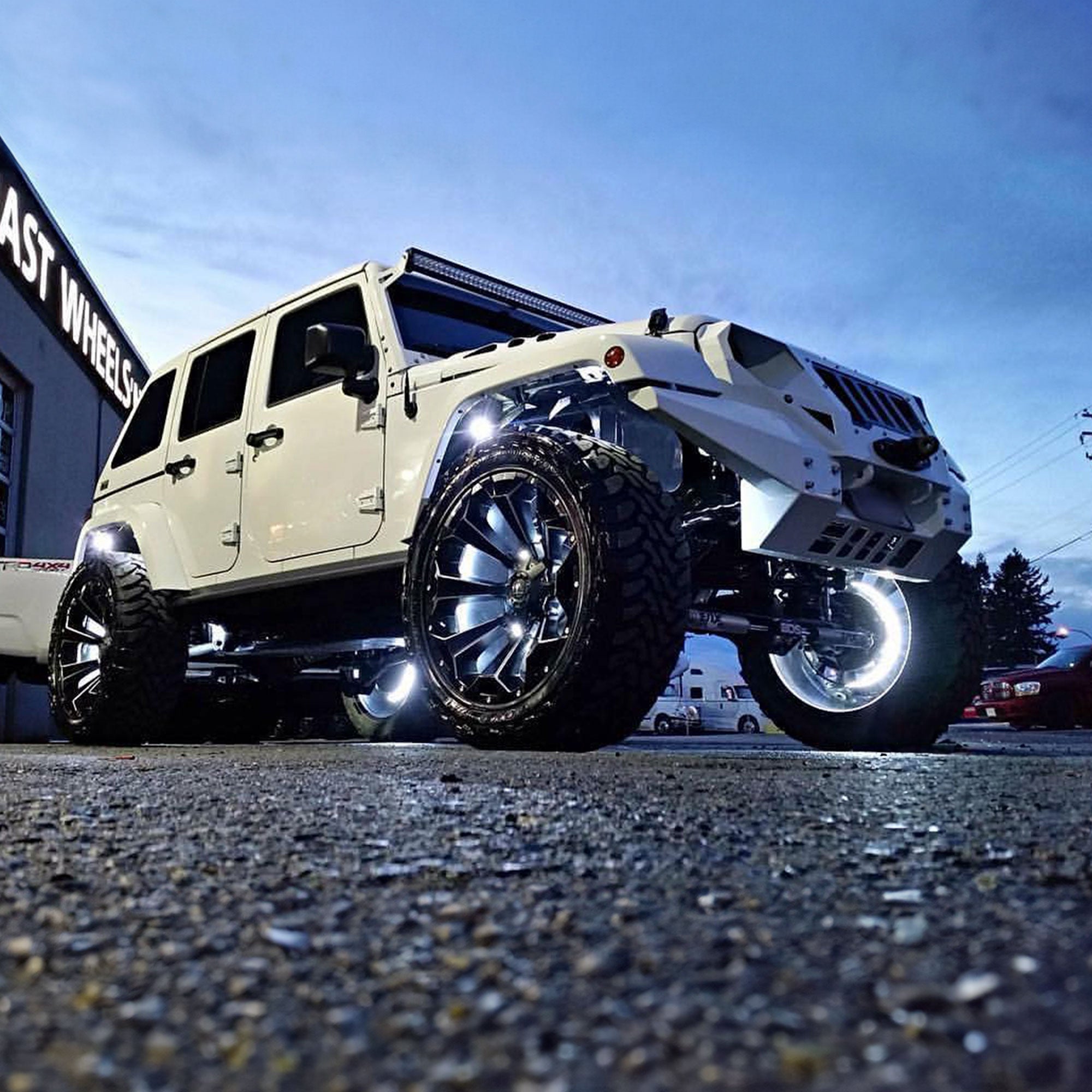 ORACLE Lighting LED Illuminated Wheel Rings - Double Row - White LED、mySite、nflplayoffbracketp