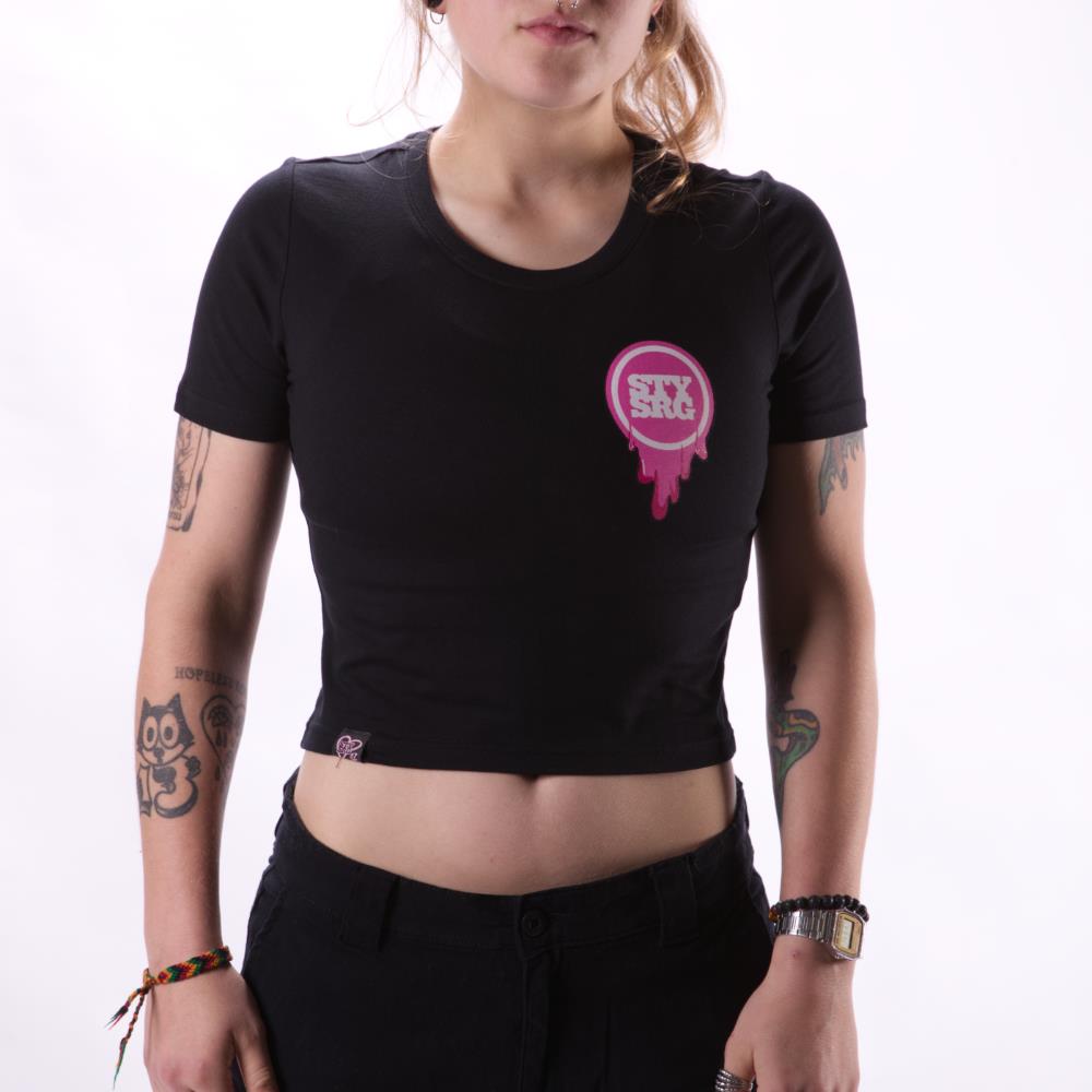  Stay Strong Hubba Bubba Womens T-Shirt - Black、mySite、merchandisen