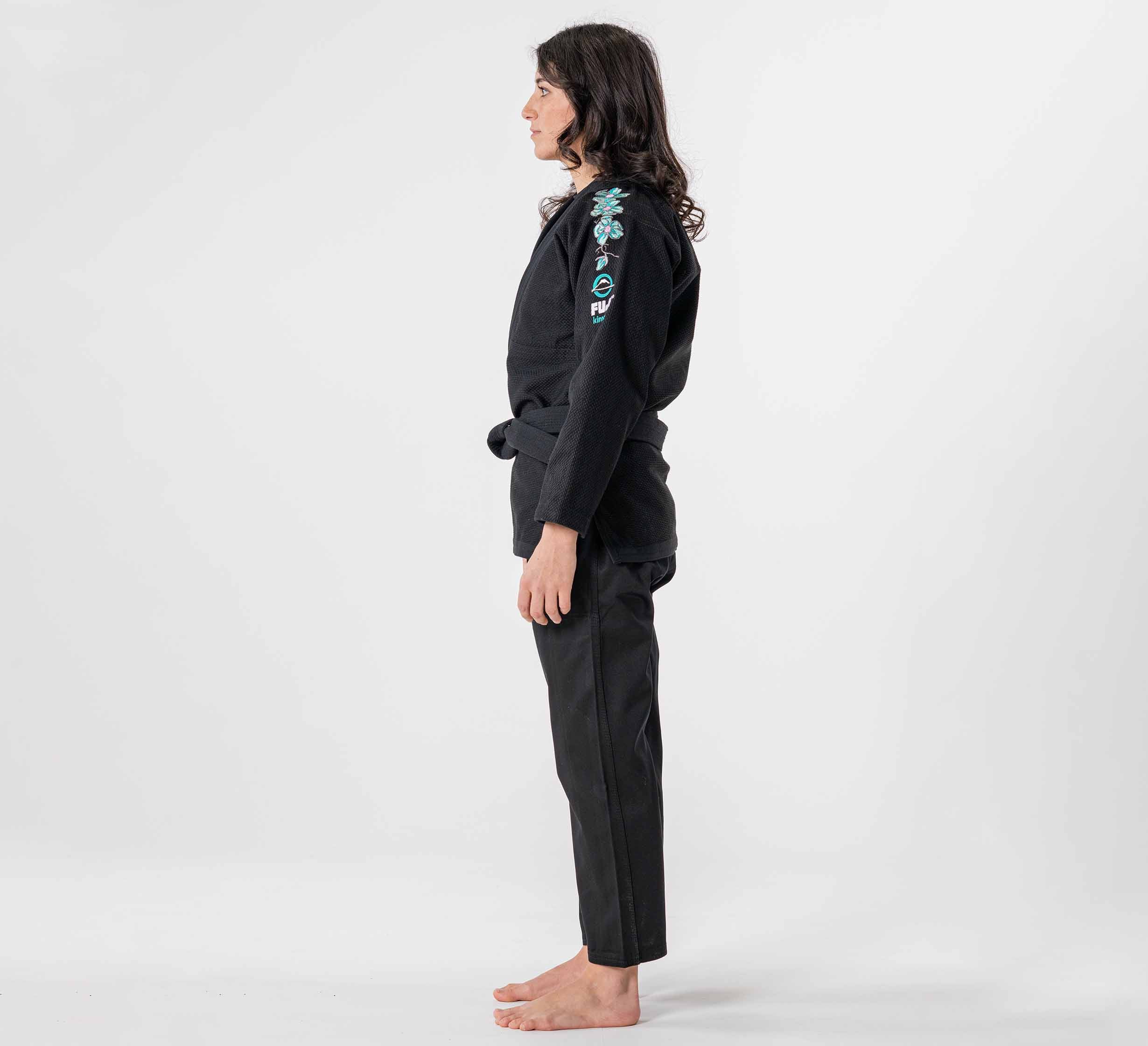 Womens All Around Blossom BJJ Gi Black、mySite、gigharbornorthrealestate