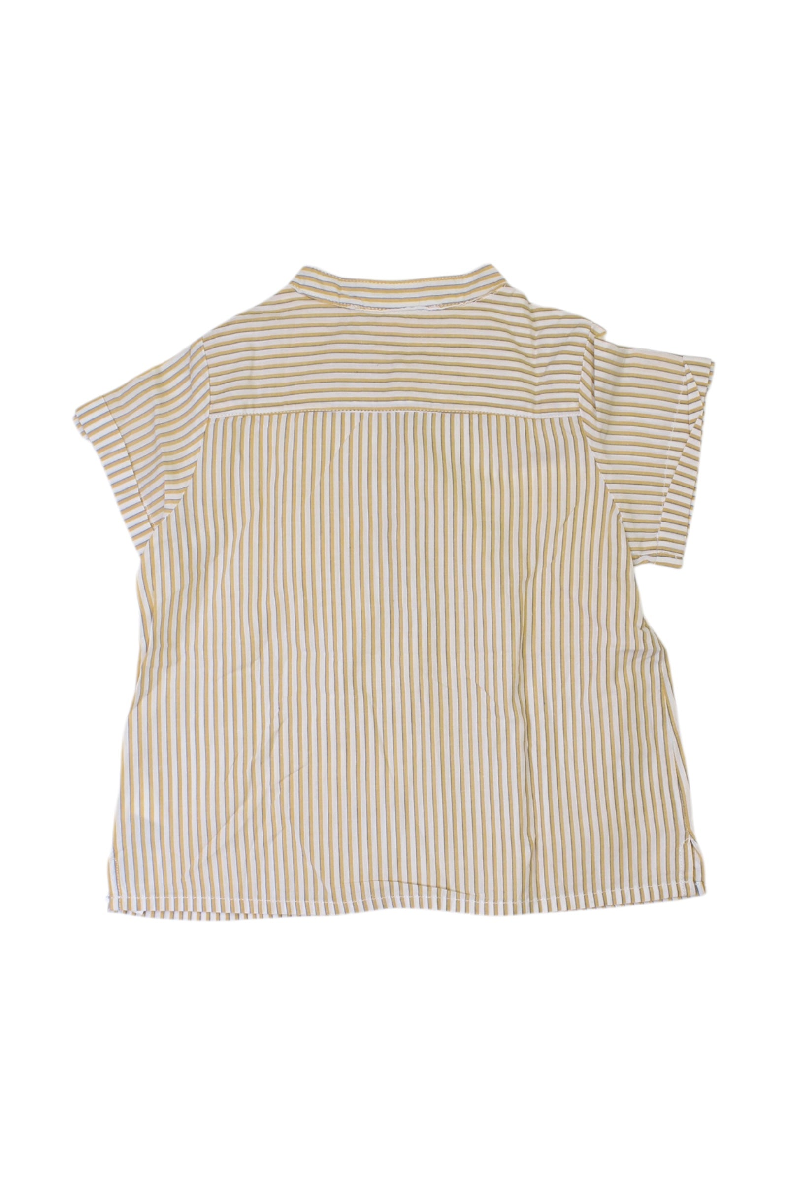 Bonpoint Striped Short Sleeve Shirt 2T、mySite、g9winljtr