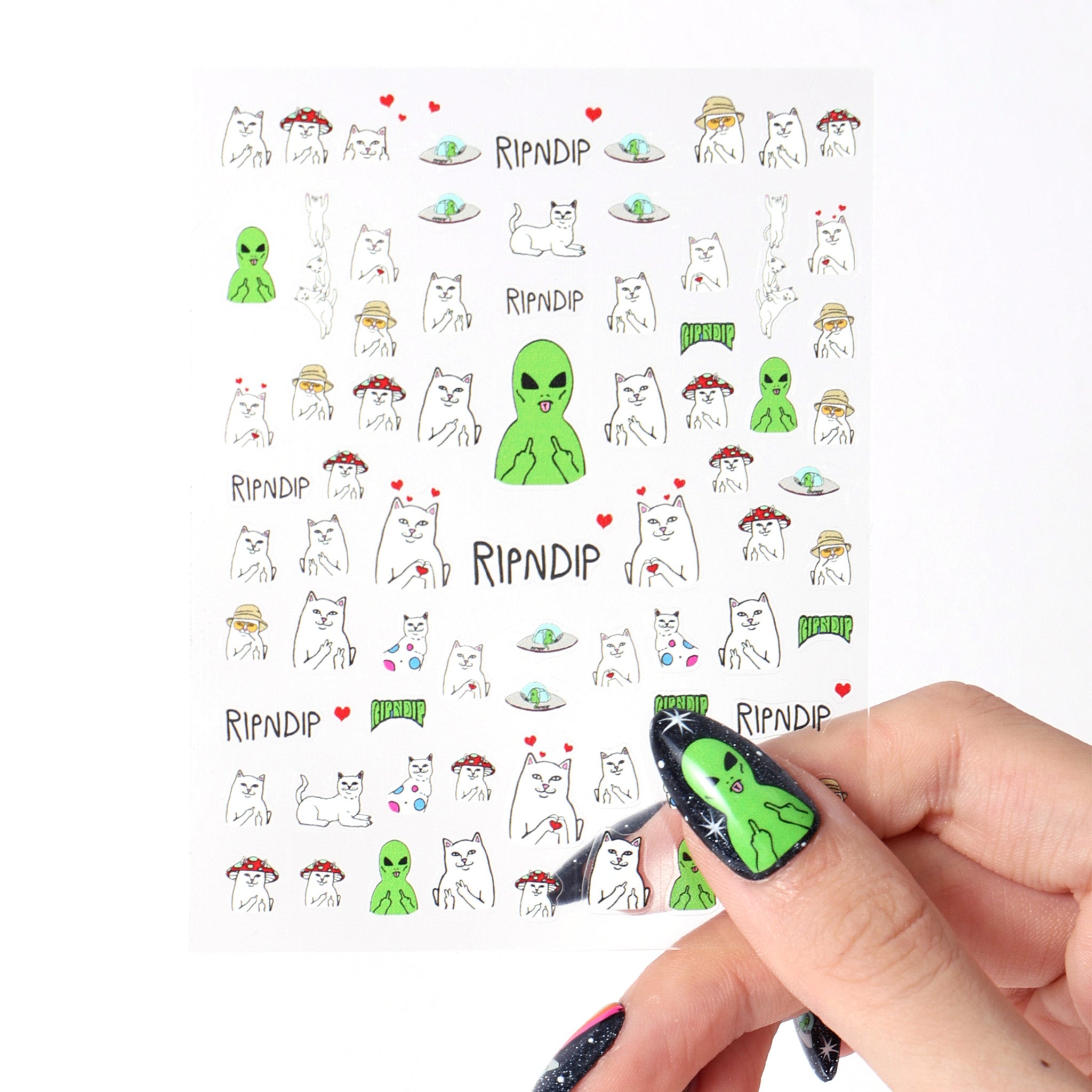  Lord Nermal And Alien Nail Stickers、mySite、merchandisen