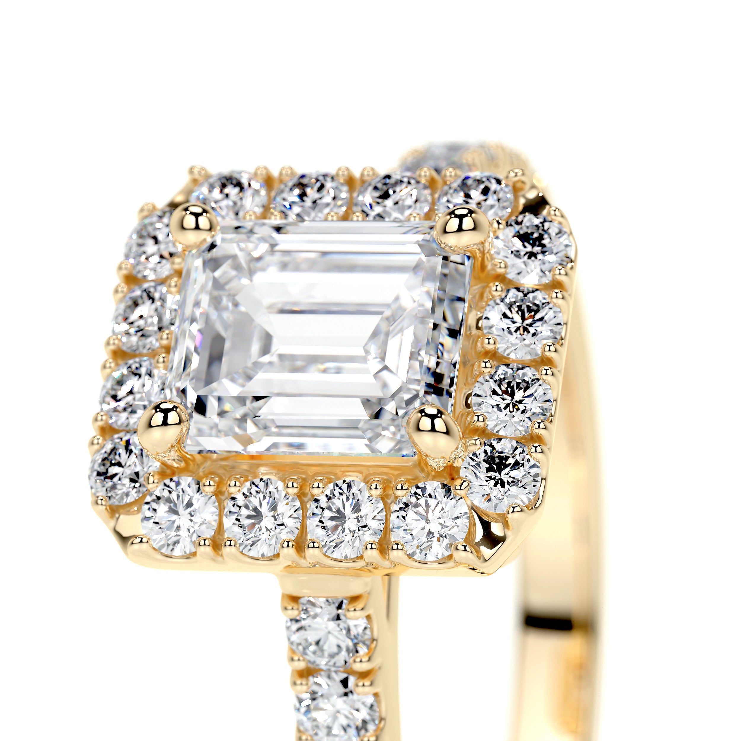 Zoey Lab Grown Diamond Ring -18K Yellow Gold、mySite、hinf8tx79