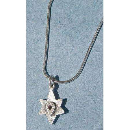 Emily Rosenfeld Sterling Silver Star of David Necklace、mySite、topwebapps