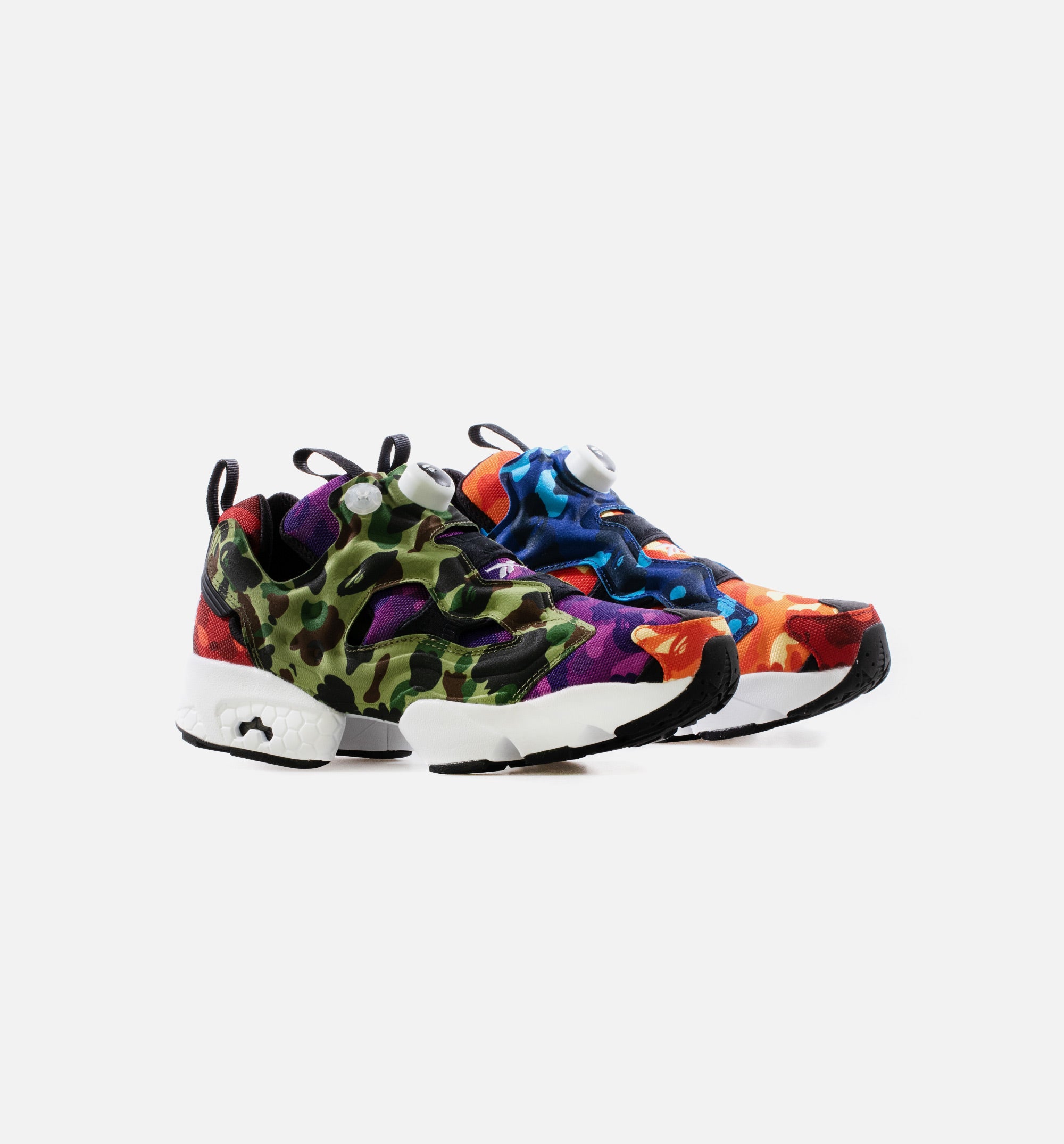 BAPE Instapump Fury Multi Camo Mens Lifestyle Shoe - Multi/Camo、mySite、dreamappss