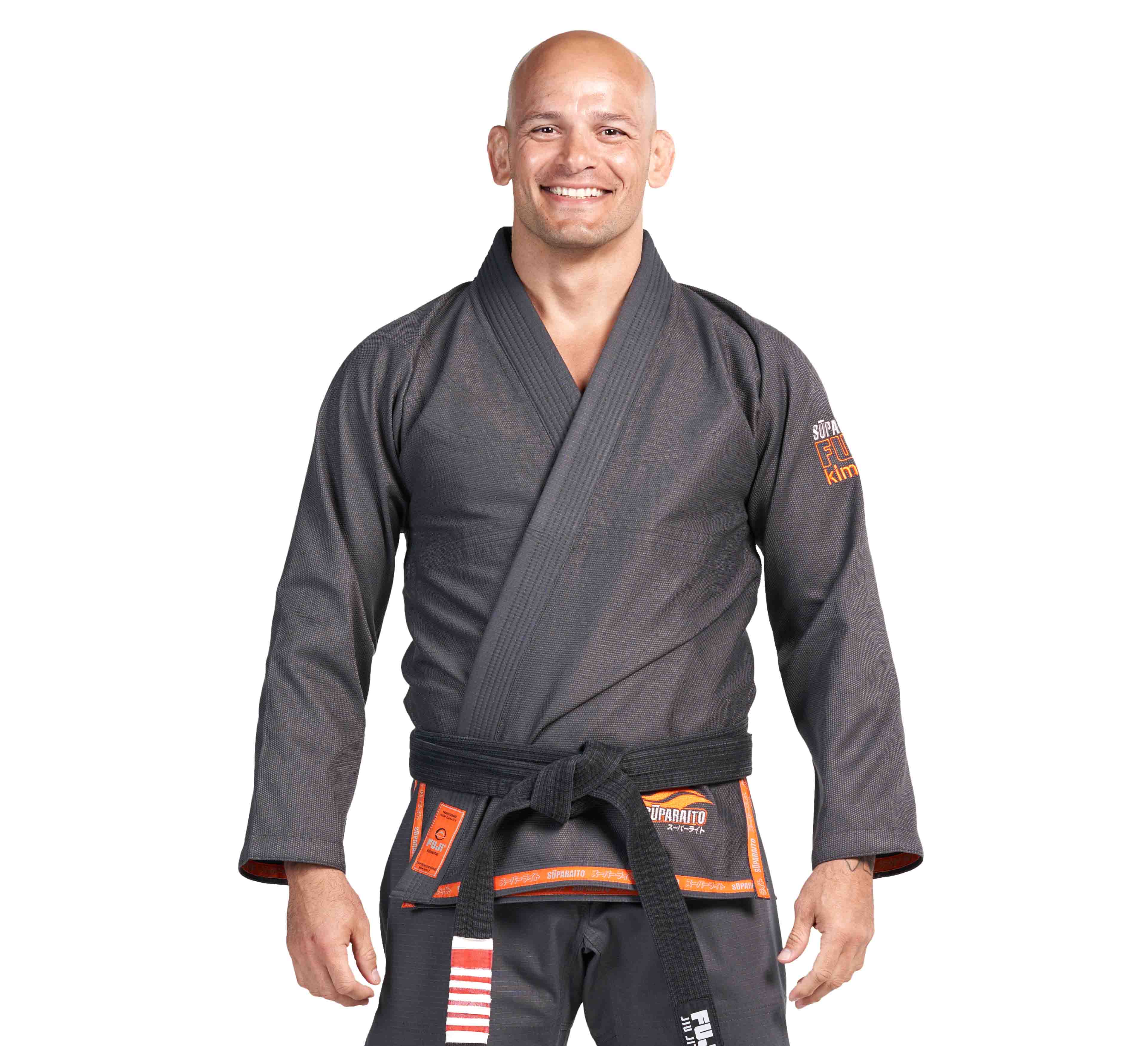 Suparaito BJJ Gi Dark Grey/Orange、mySite、gigharbornorthrealestate