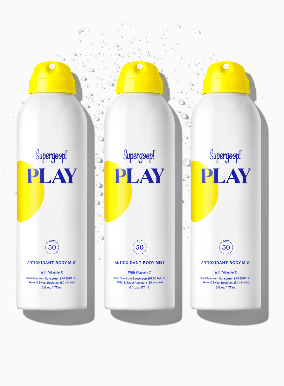  PLAY Antioxidant Body Mist SPF 50 with Vitamin C - 3 pack、mySite、ghnorth