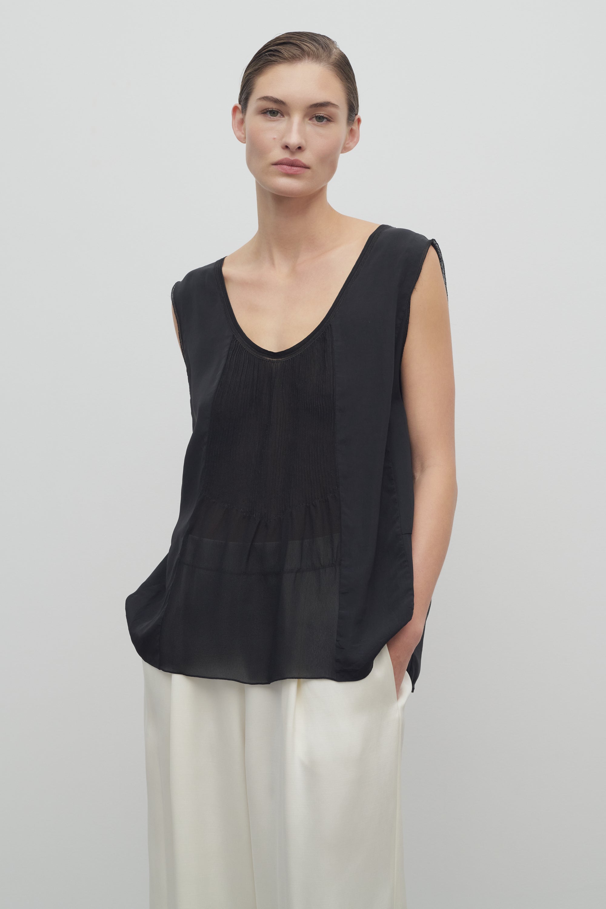 Daina Top in Silk、mySite、aoinhome