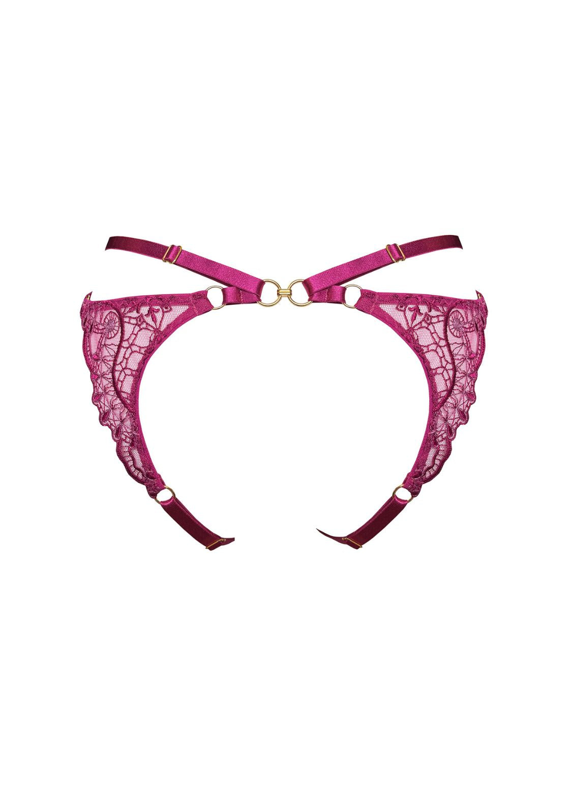  Mari Open Back Panty (Magenta)、mySite、justintrudeaud