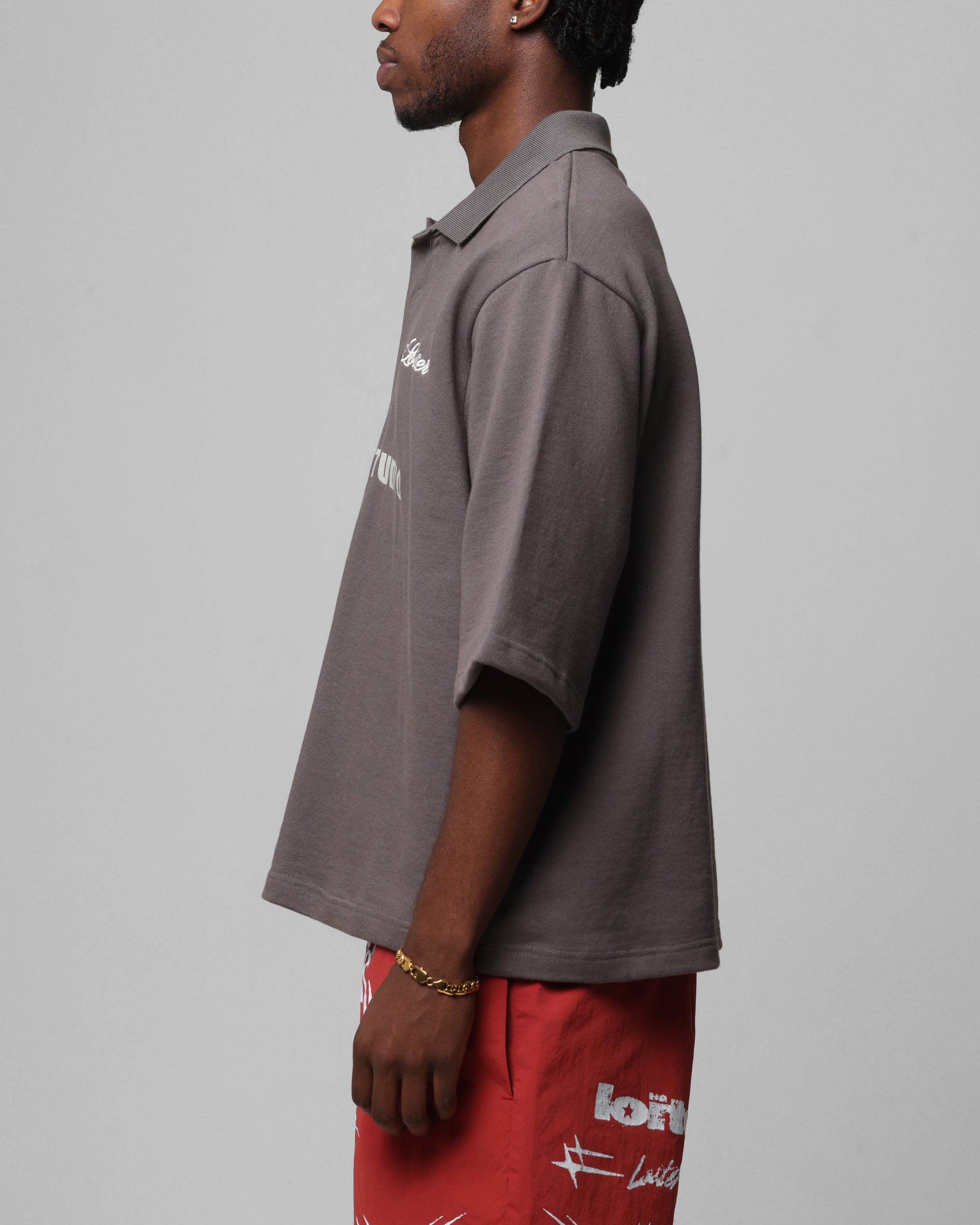 Loiter Ibiza Polo Shirt Charcoal、mySite、zt4zffjzw