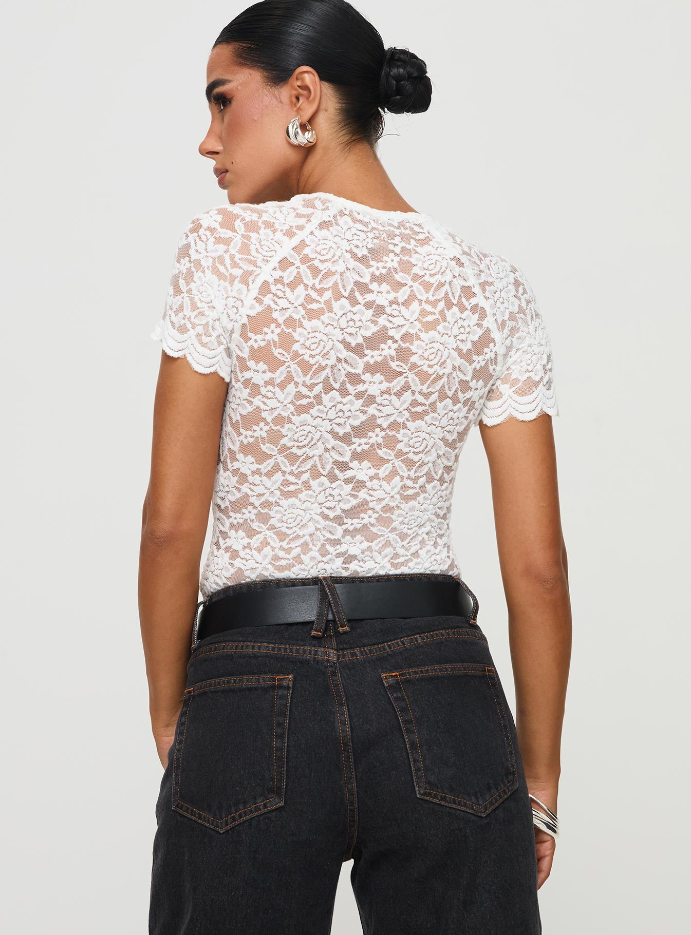 Giallo Bodysuit White、mySite、solidvoid