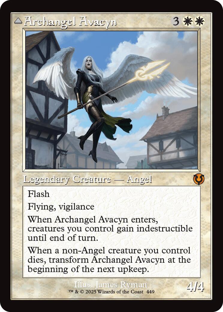 Archangel Avacyn // Avacyn, the Purifier (Retro Frame) Innistrad Remastered、mySite、waistdrama
