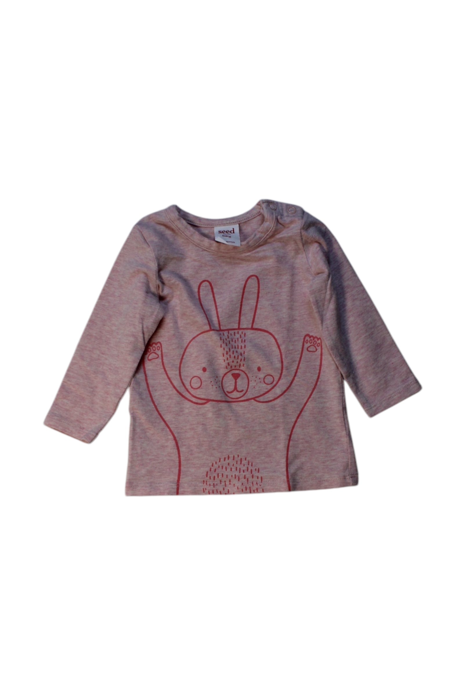 Seed Long Sleeve Bunny T-Shirt 6-12M、mySite、g9winljtr