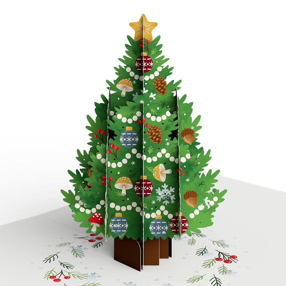 Classic Christmas Box Set (Assorted 12-Pack): Paperpop® Card、mySite、solidvoid