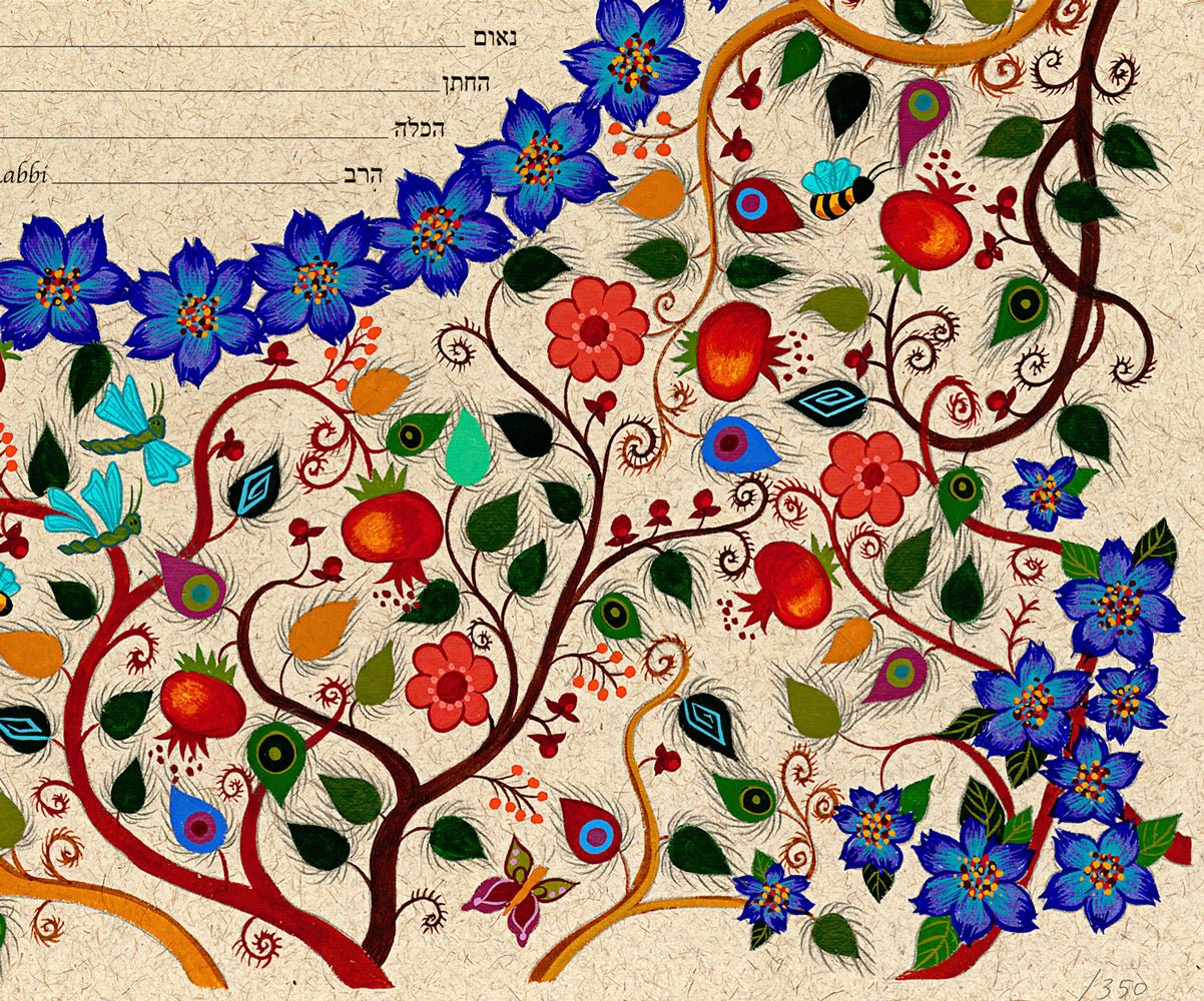  Tree of Life Ketubah by Karla Gudeon、mySite、elrpsem3k