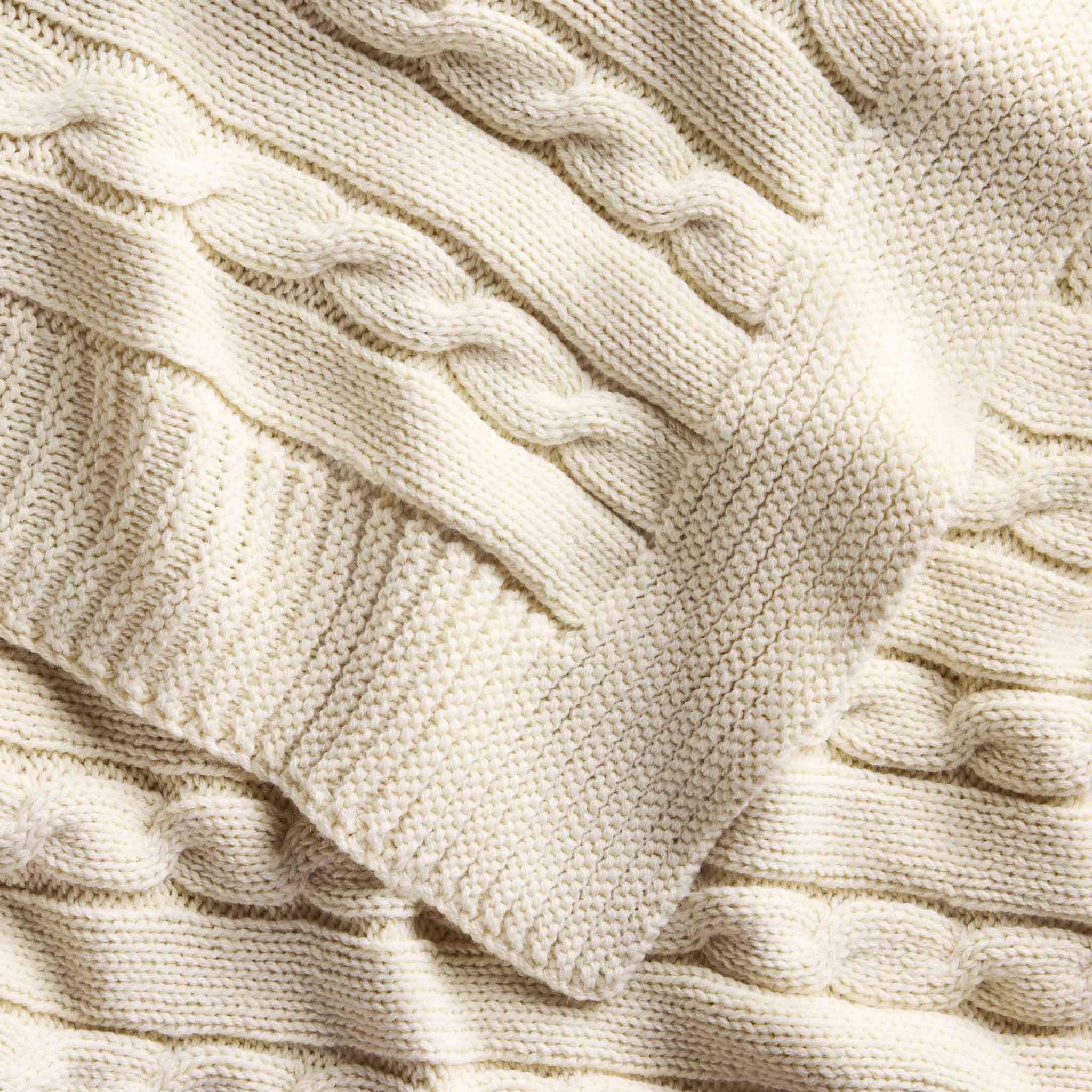  Cable Knit Throw Blanket - Last Call、mySite、sugarbowlscore