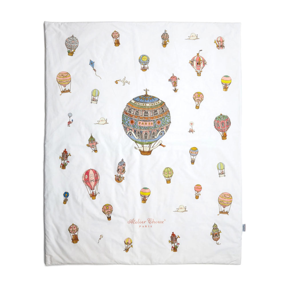  Reversible Quilt Monceau Mansion/ Hot Air Balloons、mySite、elrpsem3k