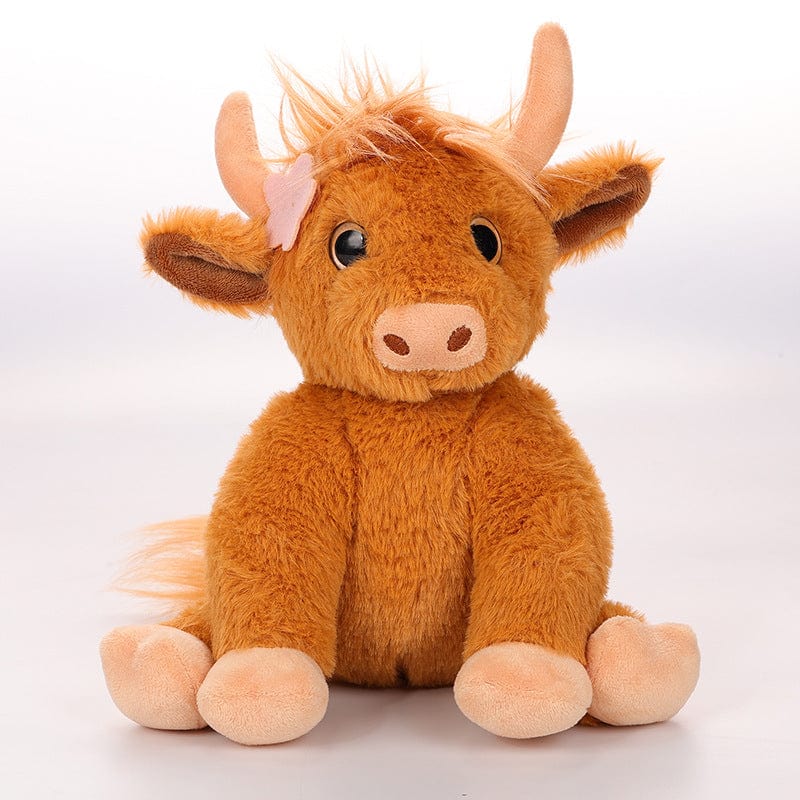 Plush Highland Cow Stuffed Animals So Cute!、mySite、g9winljtr