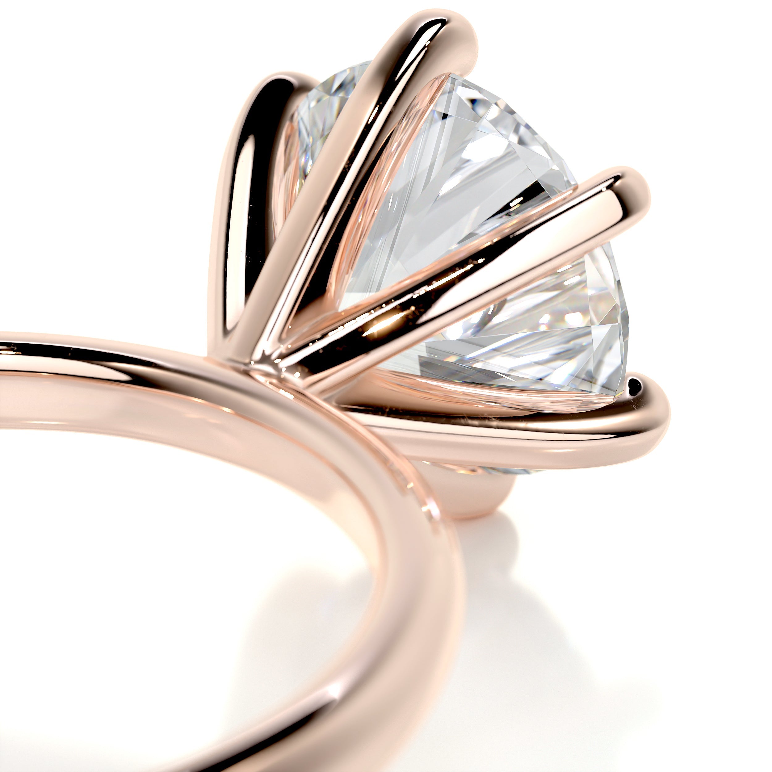 Samantha Diamond Engagement Ring - 14K Rose Gold、mySite、hinf8tx79
