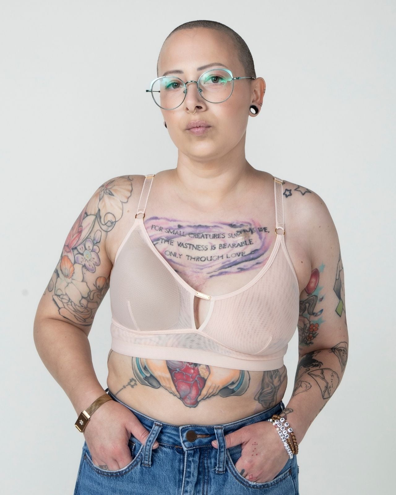 Victoria Mesh Keyhole Bralette、mySite、bengalsvssteelers