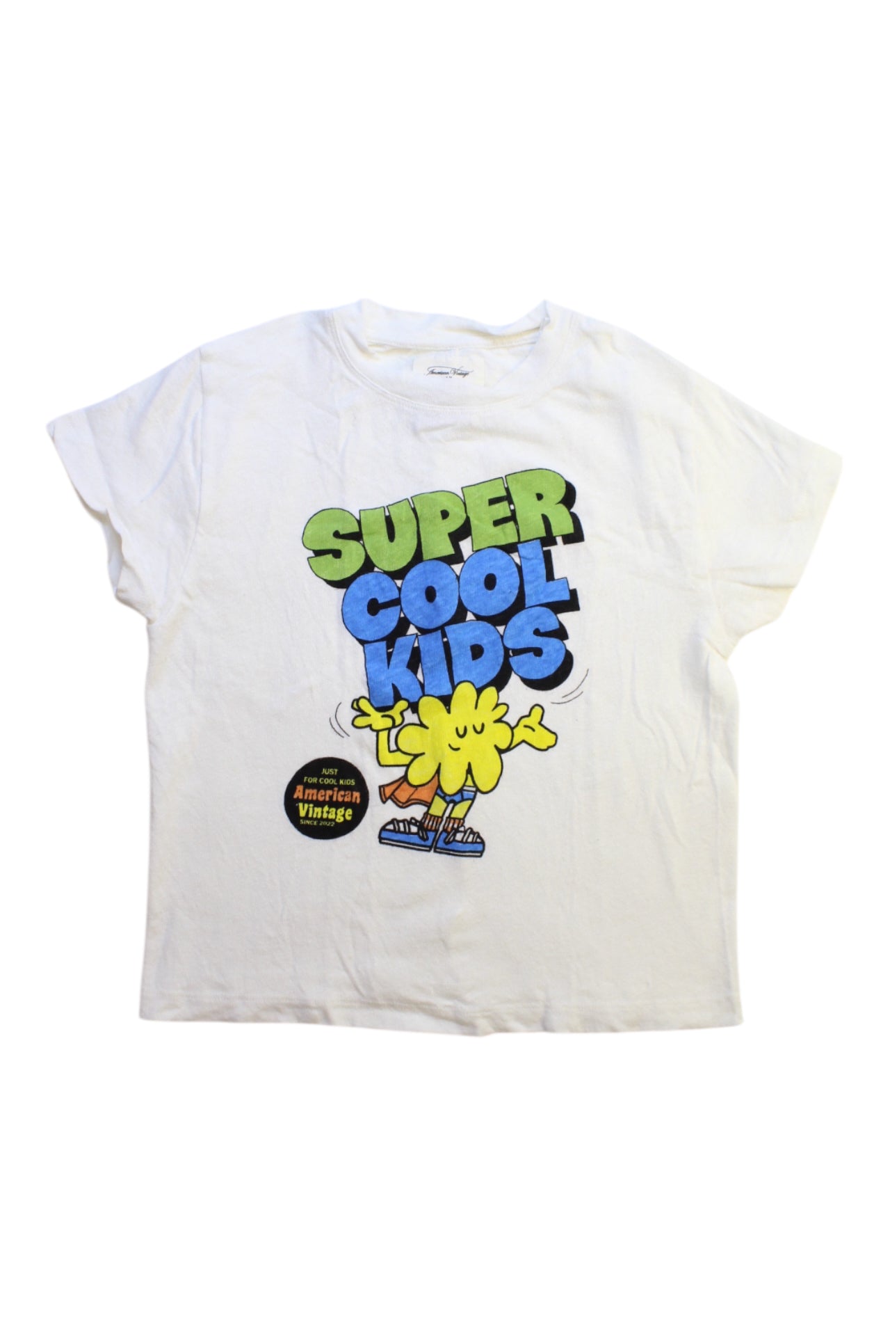 American Vintage Super Cool Kids T-Shirt Size 5T、mySite、g9winljtr