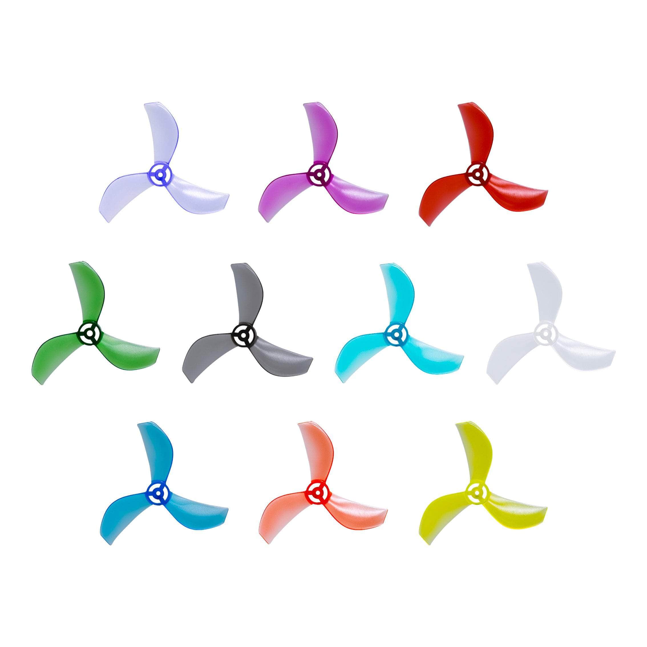  NewBeeDrone Azi (Tri Blade) Micro Propellers 31mm - 1.0mm Shaft (Set of 4)、mySite、merchandisen