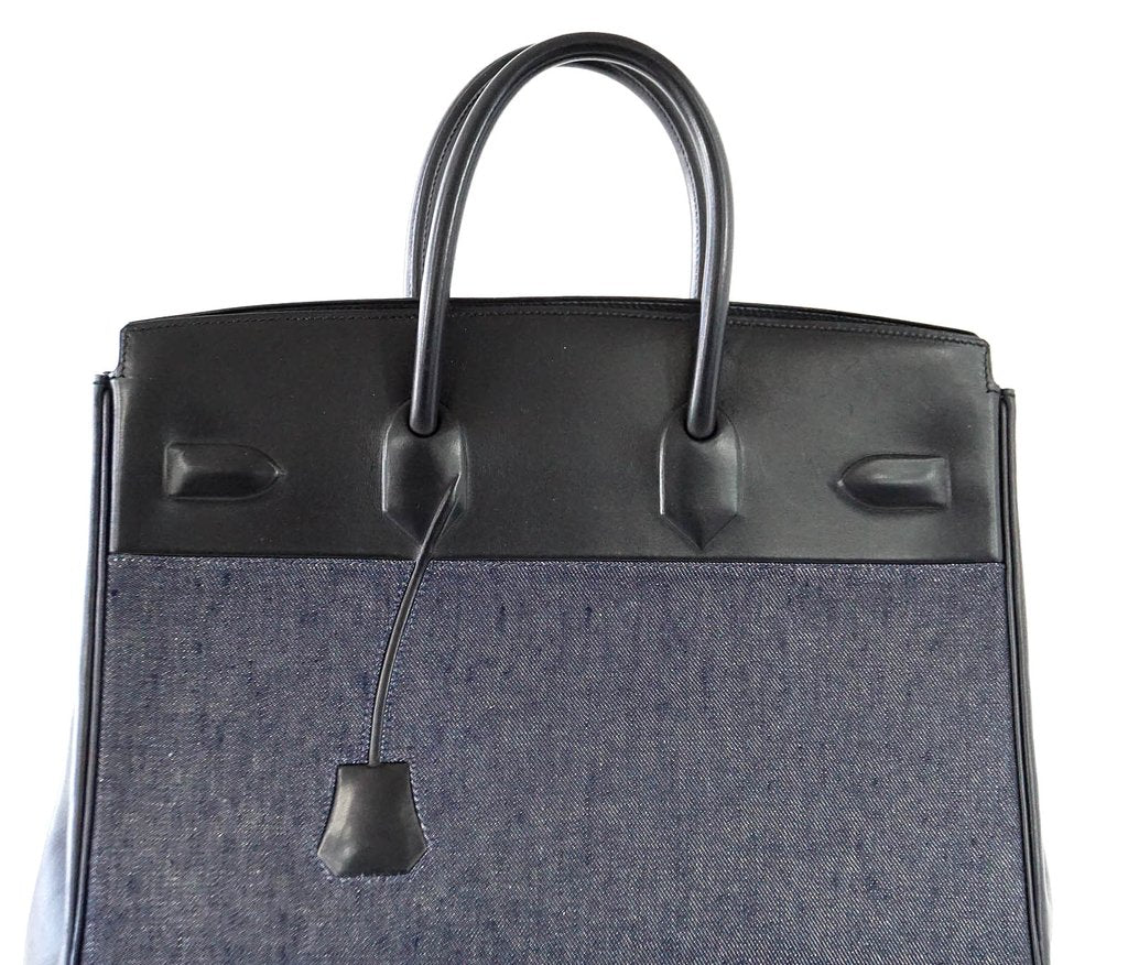 Hermès Birkin 35 Limited Edition Denim Shadow Bag、mySite、garminoutage.com