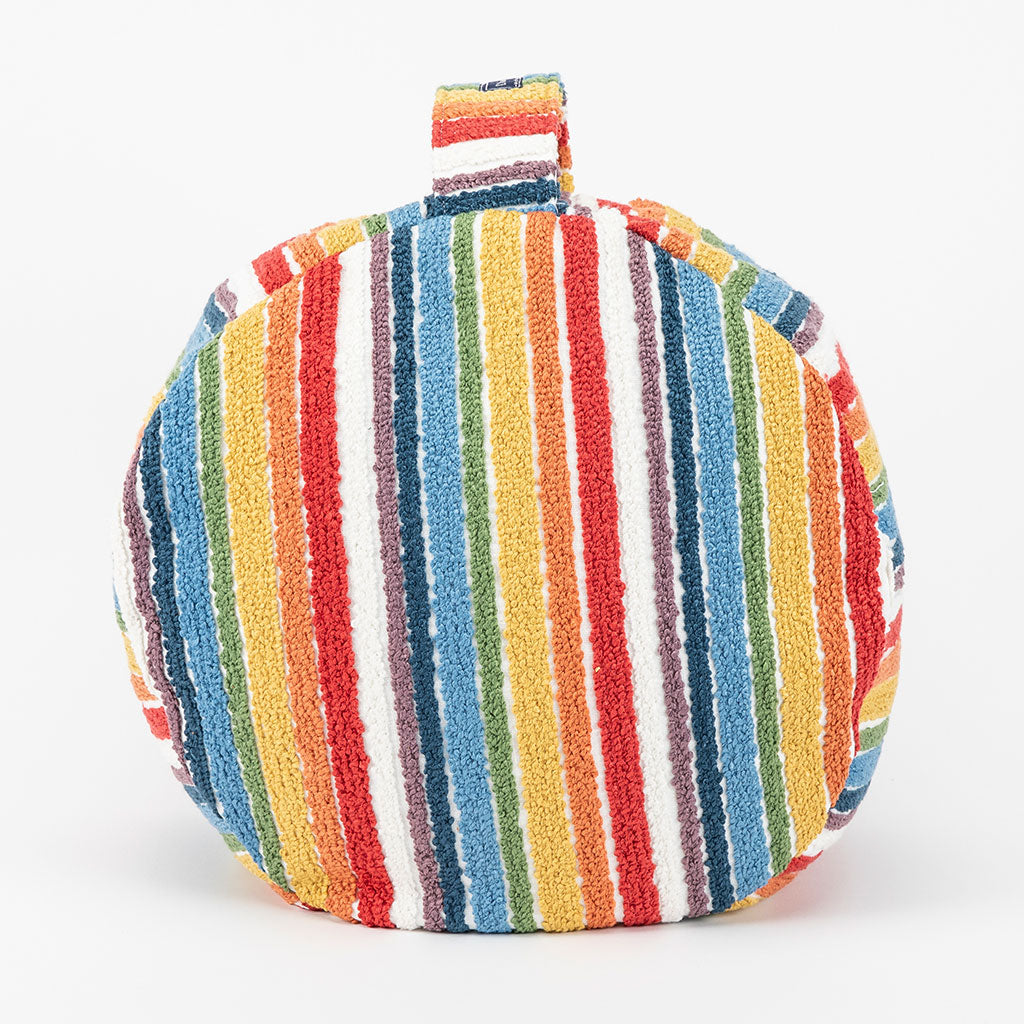 Textured Stripe Buckwheat Hull Zafu - COVER ONLY、mySite、topwebapps