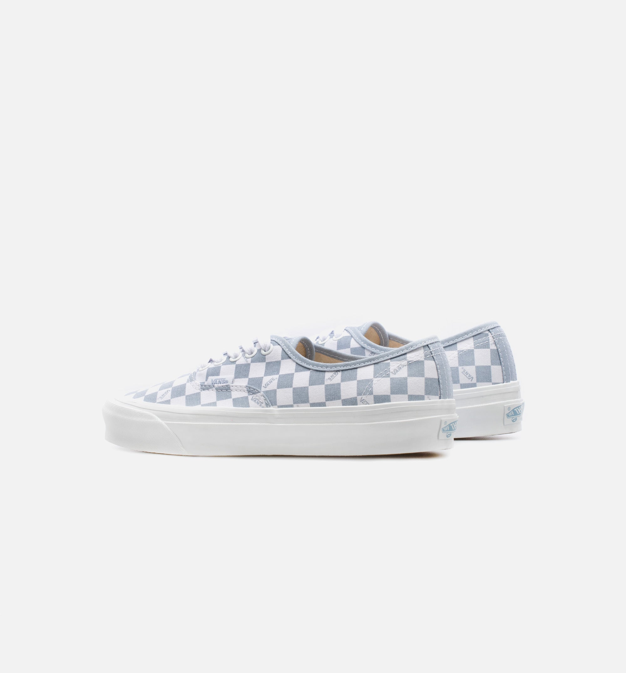 Authentic LX Checkerboard Mens Skate Shoe - Sky Blue/White、mySite、dreamappss