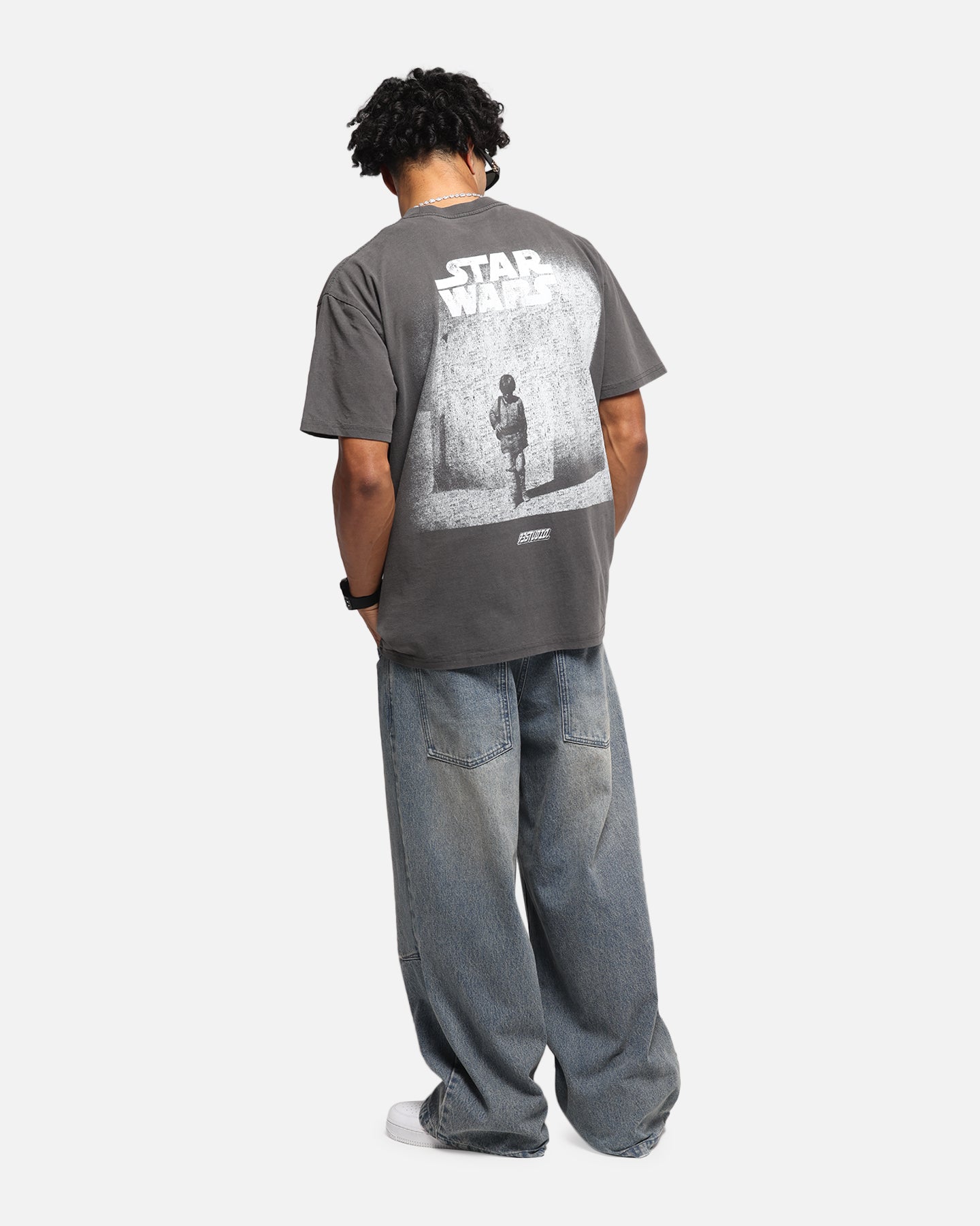 73 Studio Star Wars Anakin The Boy Vintage T-Shirt Black Wash、mySite、zt4zffjzw