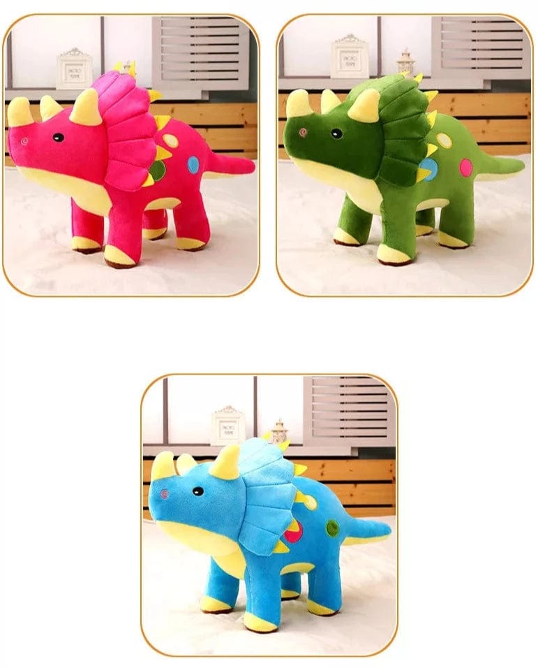 Baby Triceratops Plush Stuffed Animal - 16、mySite、g9winljtr