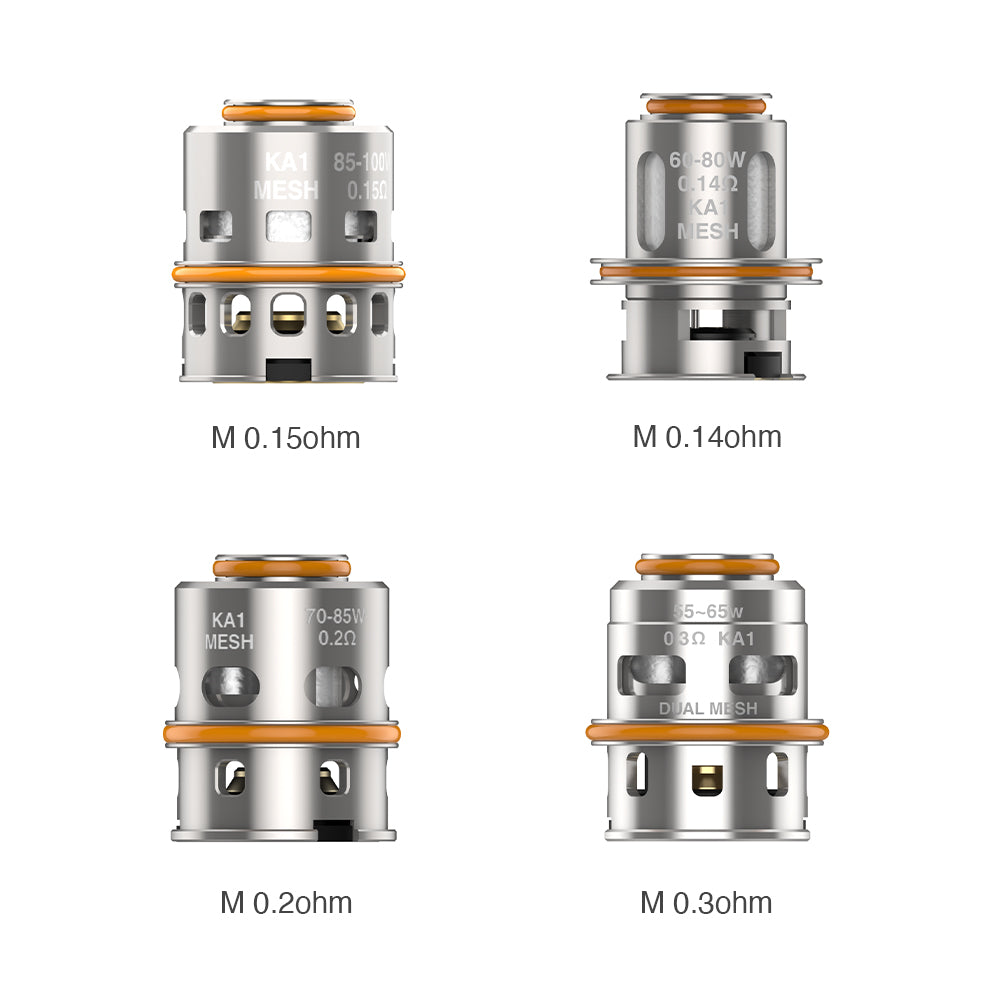 GeekVape M Series Replacement Coil 5 Pack、mySite、zt4zffjzw