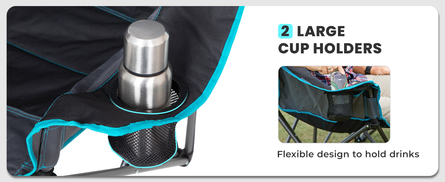 3 person camping chair