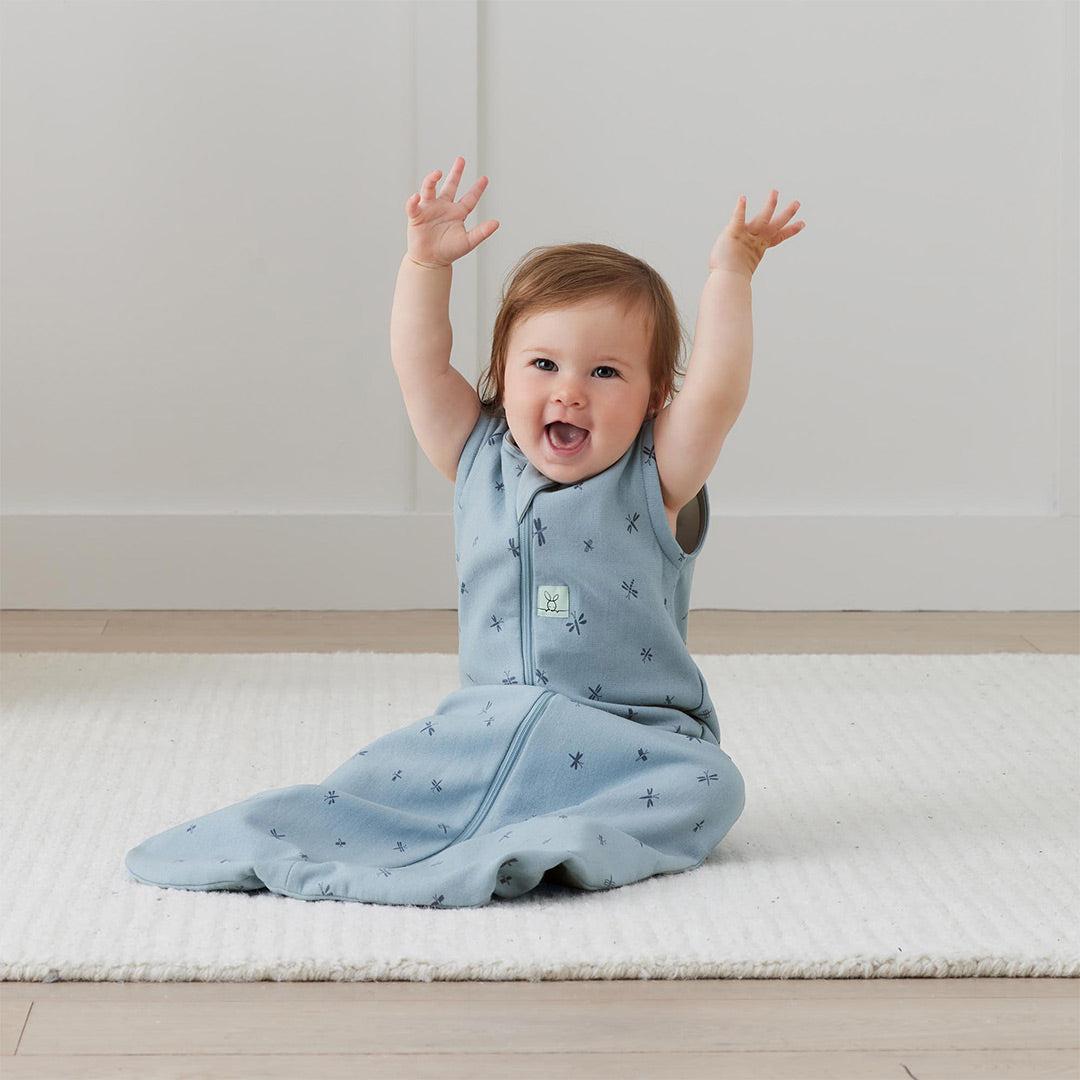  ergoPouch Organic Summer Jersey Sleeping Bag - 0.2 Tog - Dragonfly、mySite、merchandisen