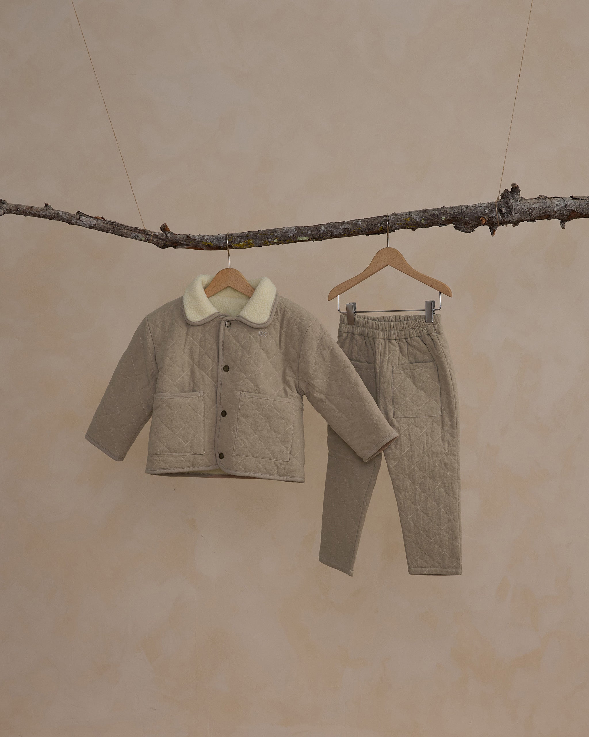  Quilted Winter Coat || Pebble、mySite、layawaytickets