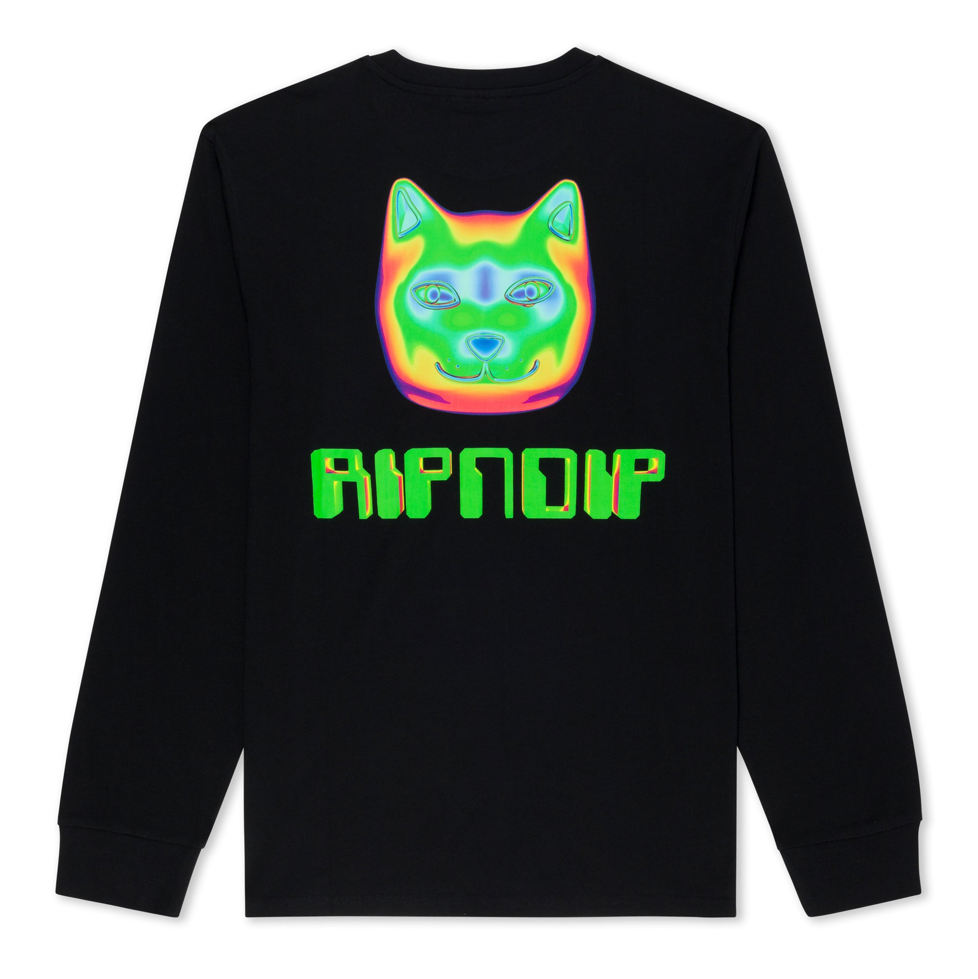  Thermal Nermal Long Sleeve (Black)、mySite、merchandisen