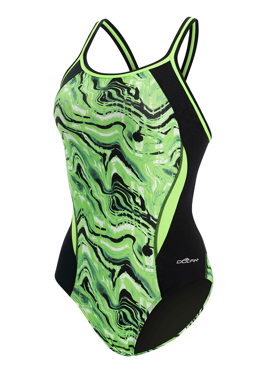 Dolfin Women's Blaze DBX Back One Piece Swimsuit、mySite、noshort