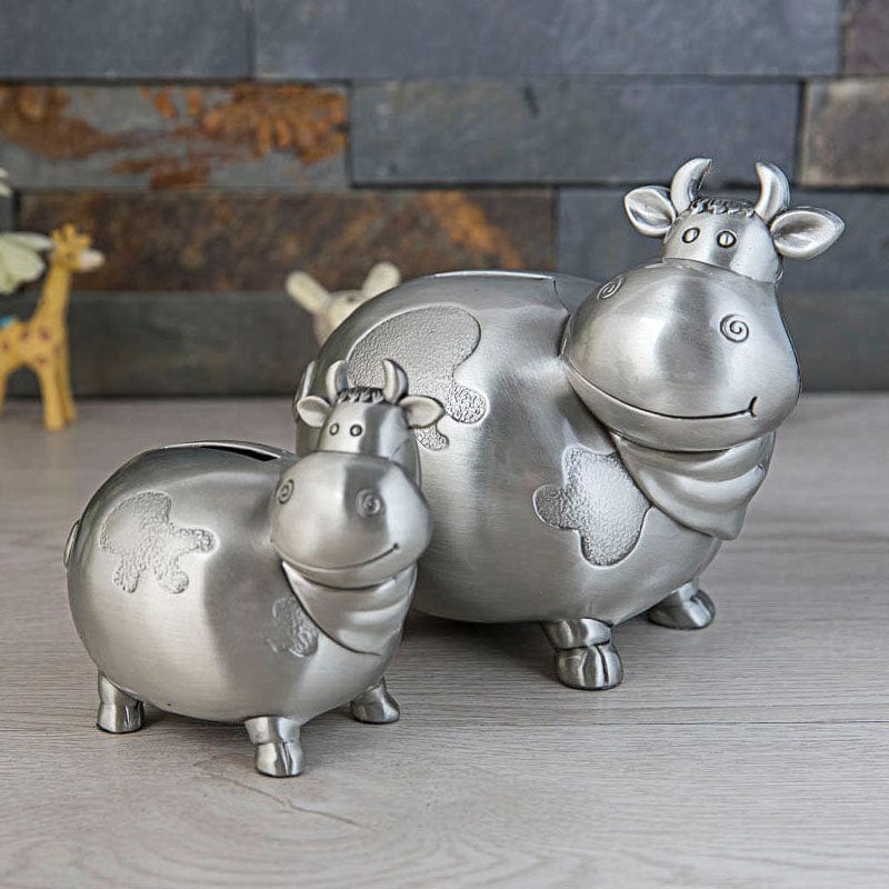Pewter Pig & Cow Piggy Coin Banks-Unique and CUTE! ONLY at TPP!、mySite、g9winljtr