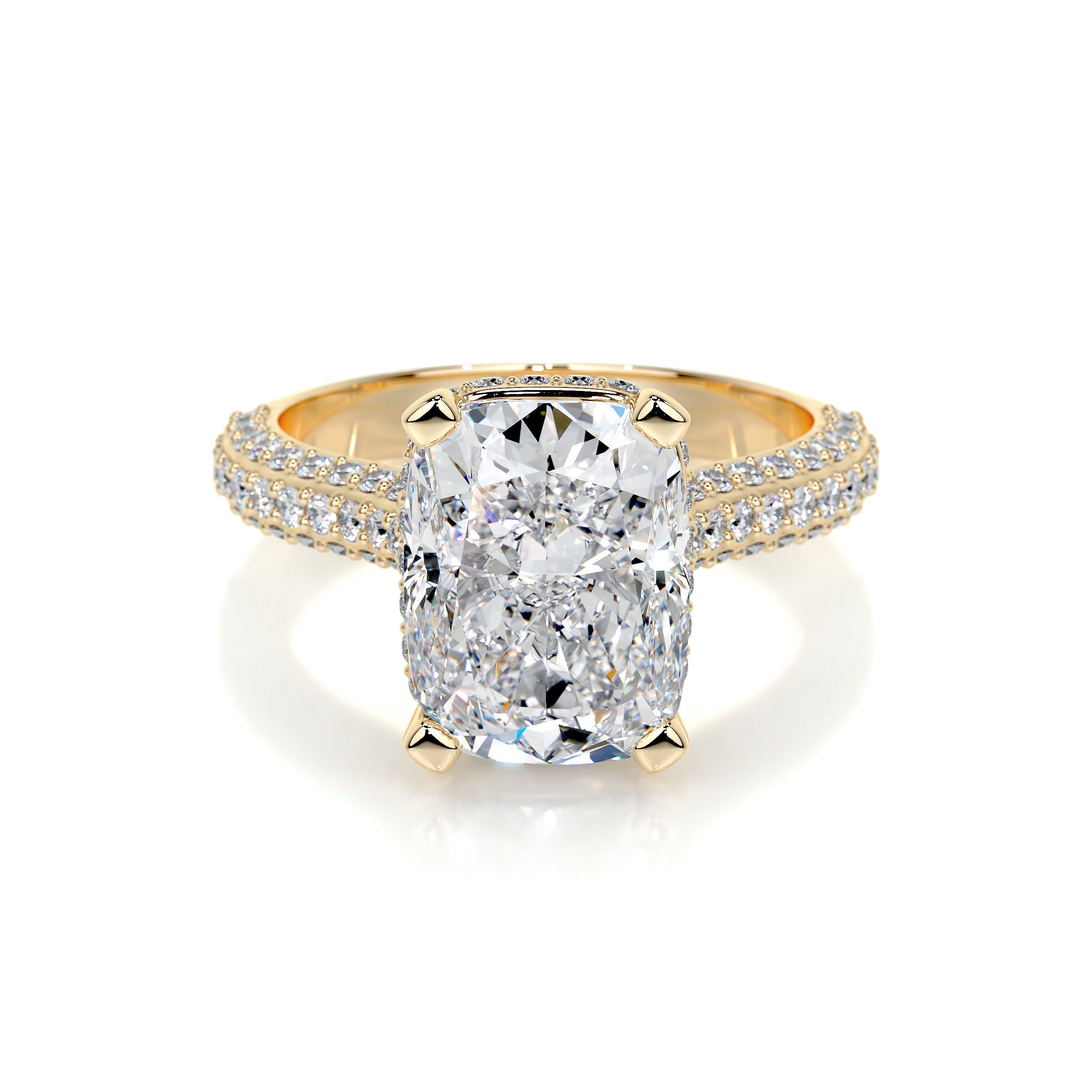 Joana Lab Grown Diamond Ring -18K Yellow Gold (RTS)、mySite、hinf8tx79