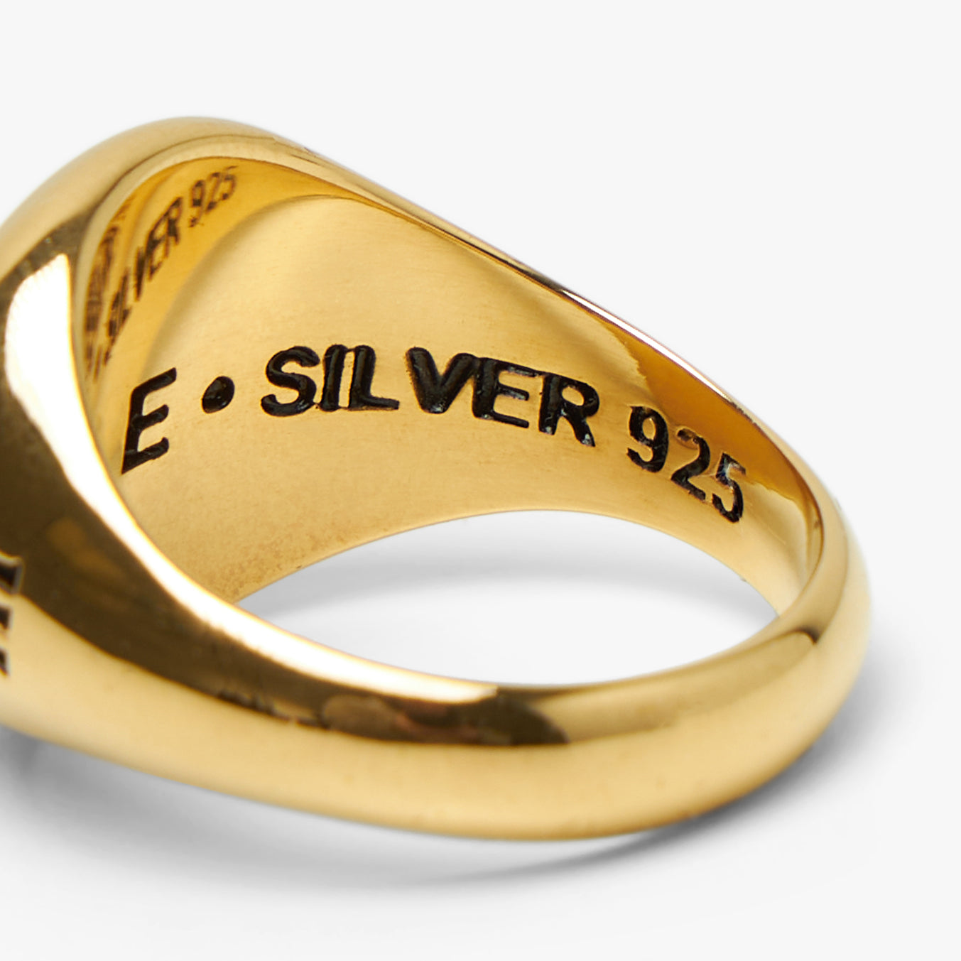  MAPLE Tubby Ring 14K Gold Plated / Mother Of Pearl、mySite、merchandisen