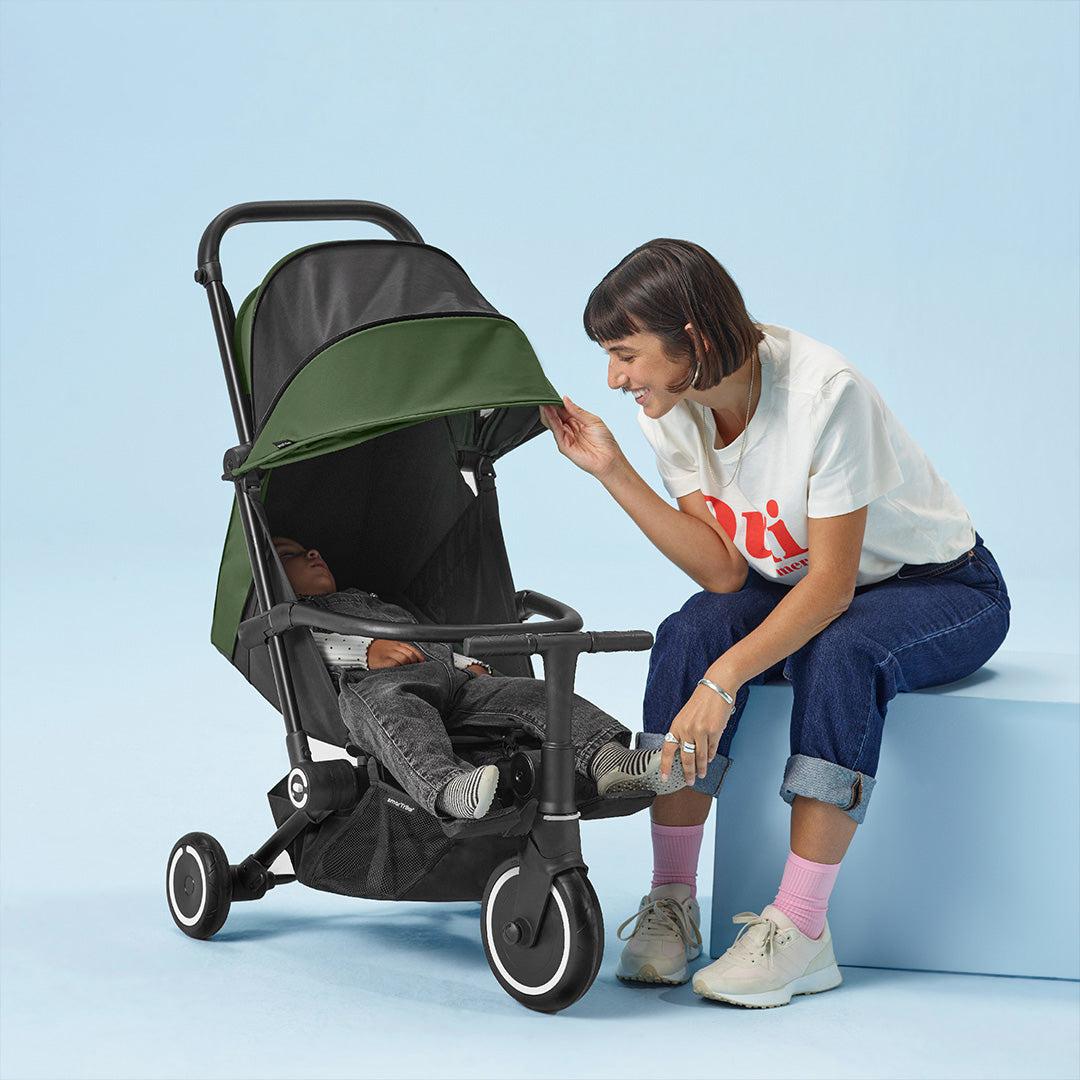  smarTrike Traveler Active Stroller - Olive、mySite、merchandisen