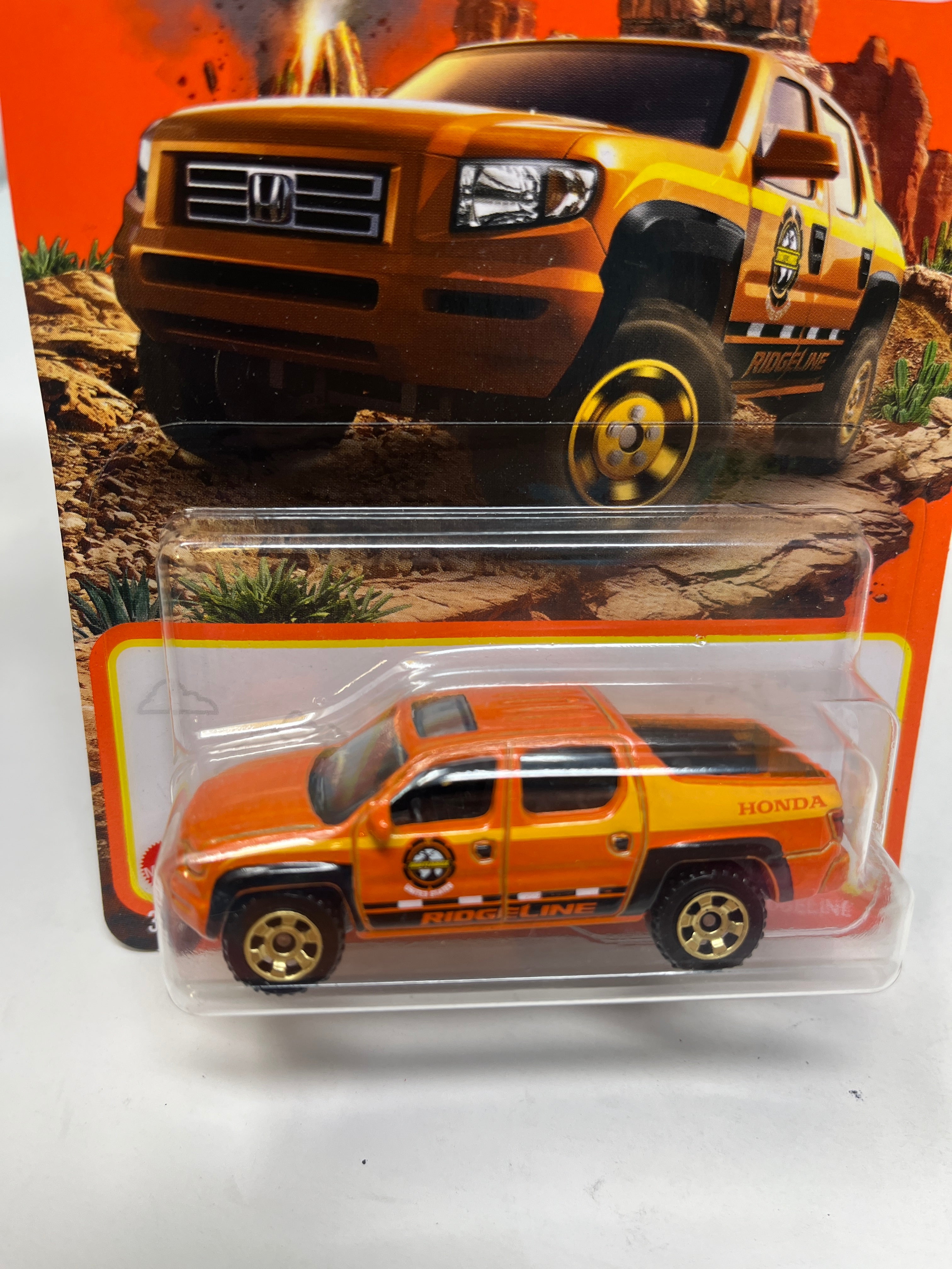 2007 Honda Ridgeline #96 * Orange * Matchbox Basic Series、mySite、hgirdovlk