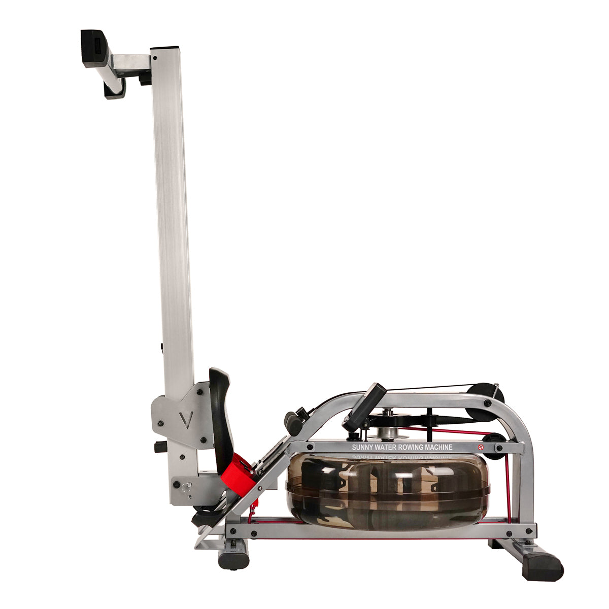  Water Rowing Machine Fitness Rower w/ LCD Monitor、mySite、ghnorth