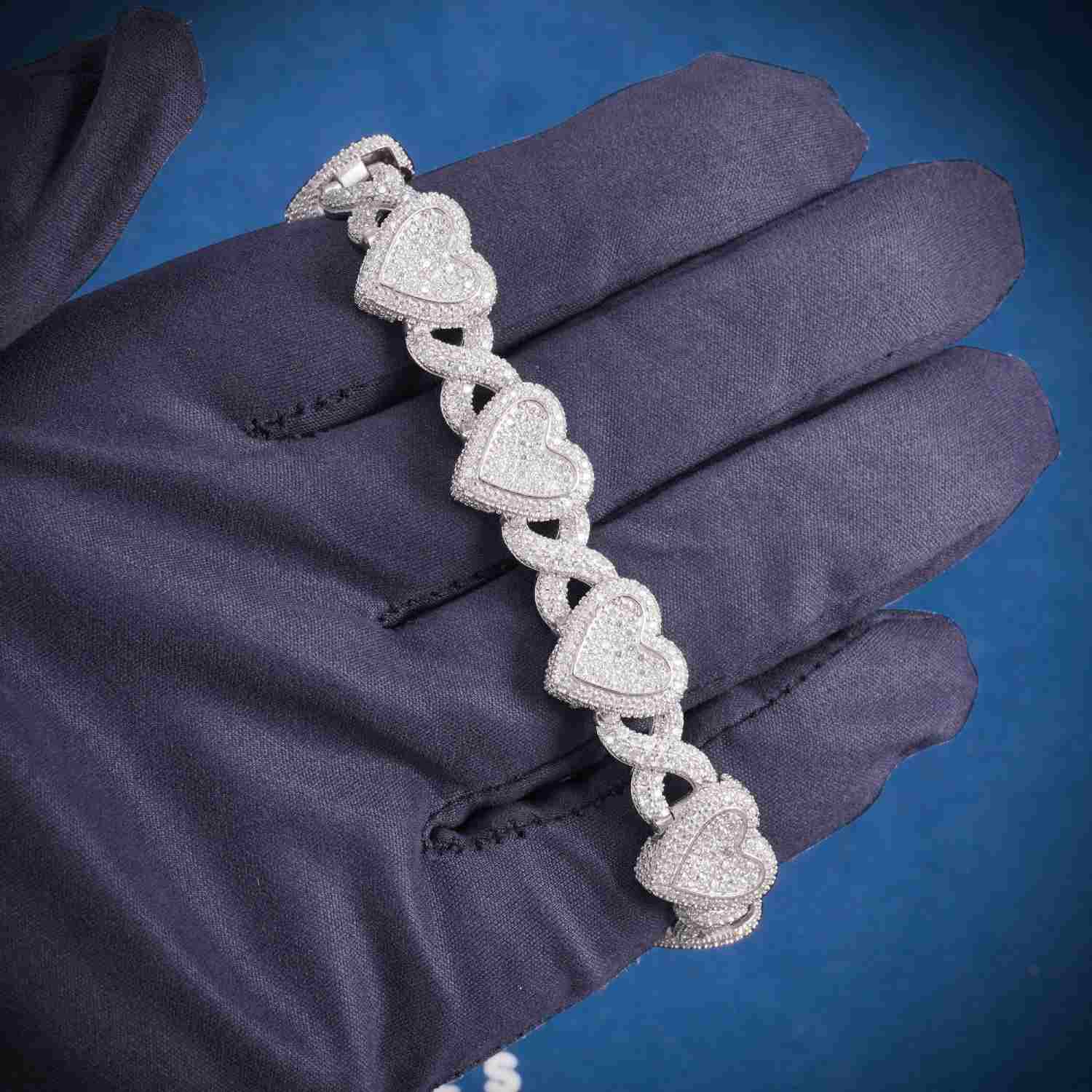 10MM Heart Infinity Link Bracelet 14K Gold、mySite、hinf8tx79