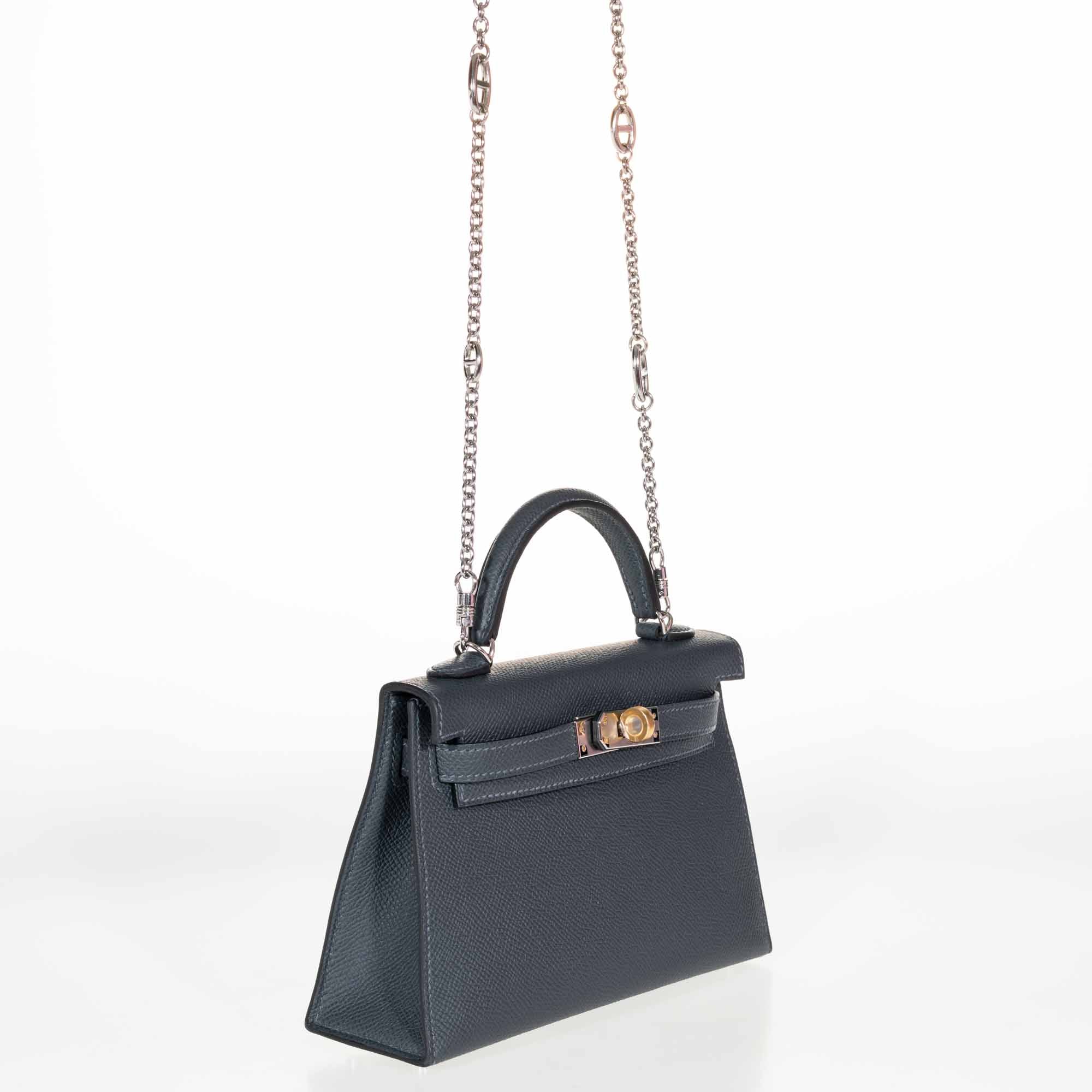 Hermès Kelly 20 Mini II Sellier Gris Misty Epsom Electrum Hardware、mySite、garminoutage.com