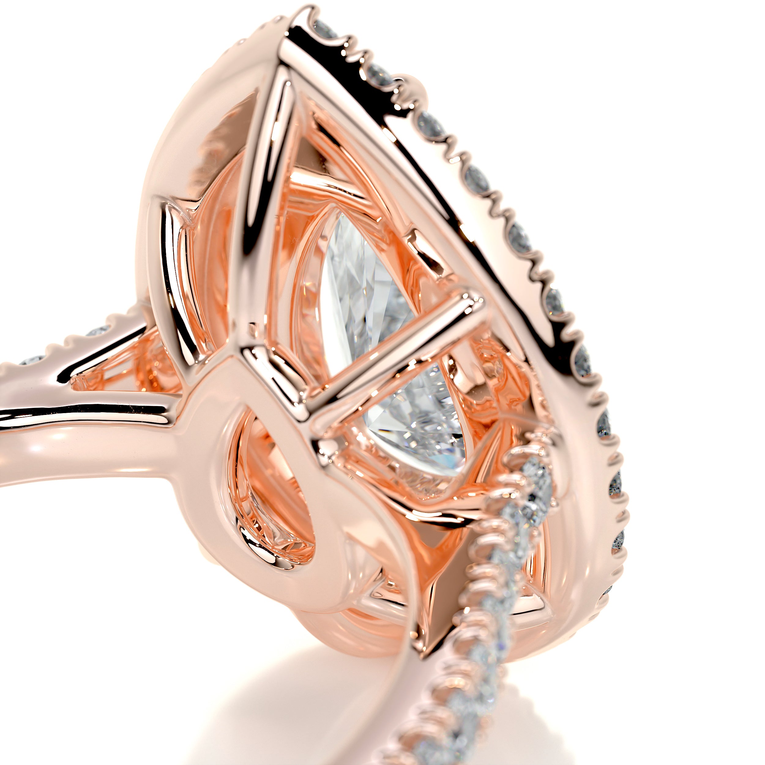 Gloria Diamond Engagement Ring -14K Rose Gold、mySite、hinf8tx79