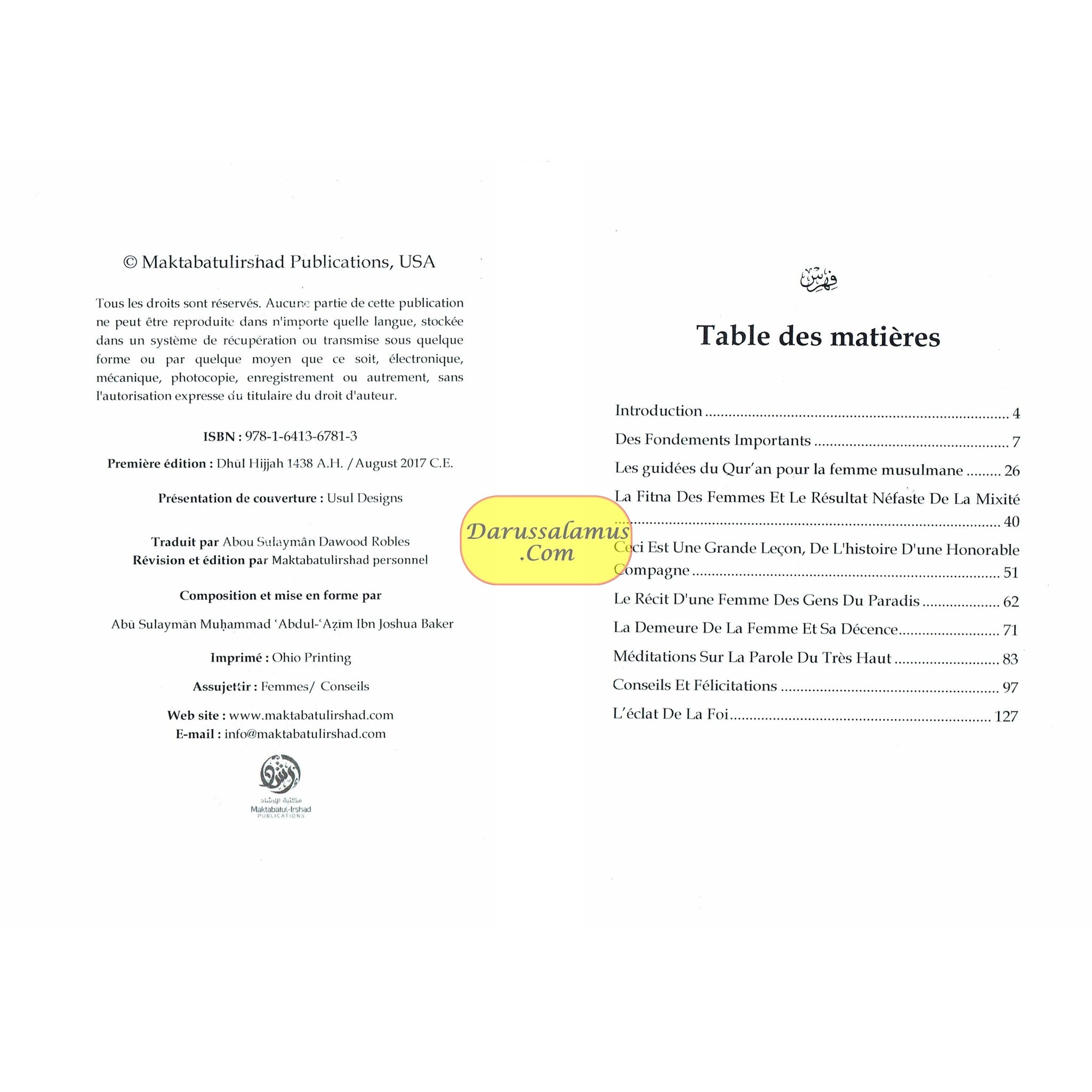 Conseils À L Égard Des Femmes (French), Advice on women By Cheikh Abd Razzaq Ibn Abd Al Muhsin Al Badr、mySite、topwebapps